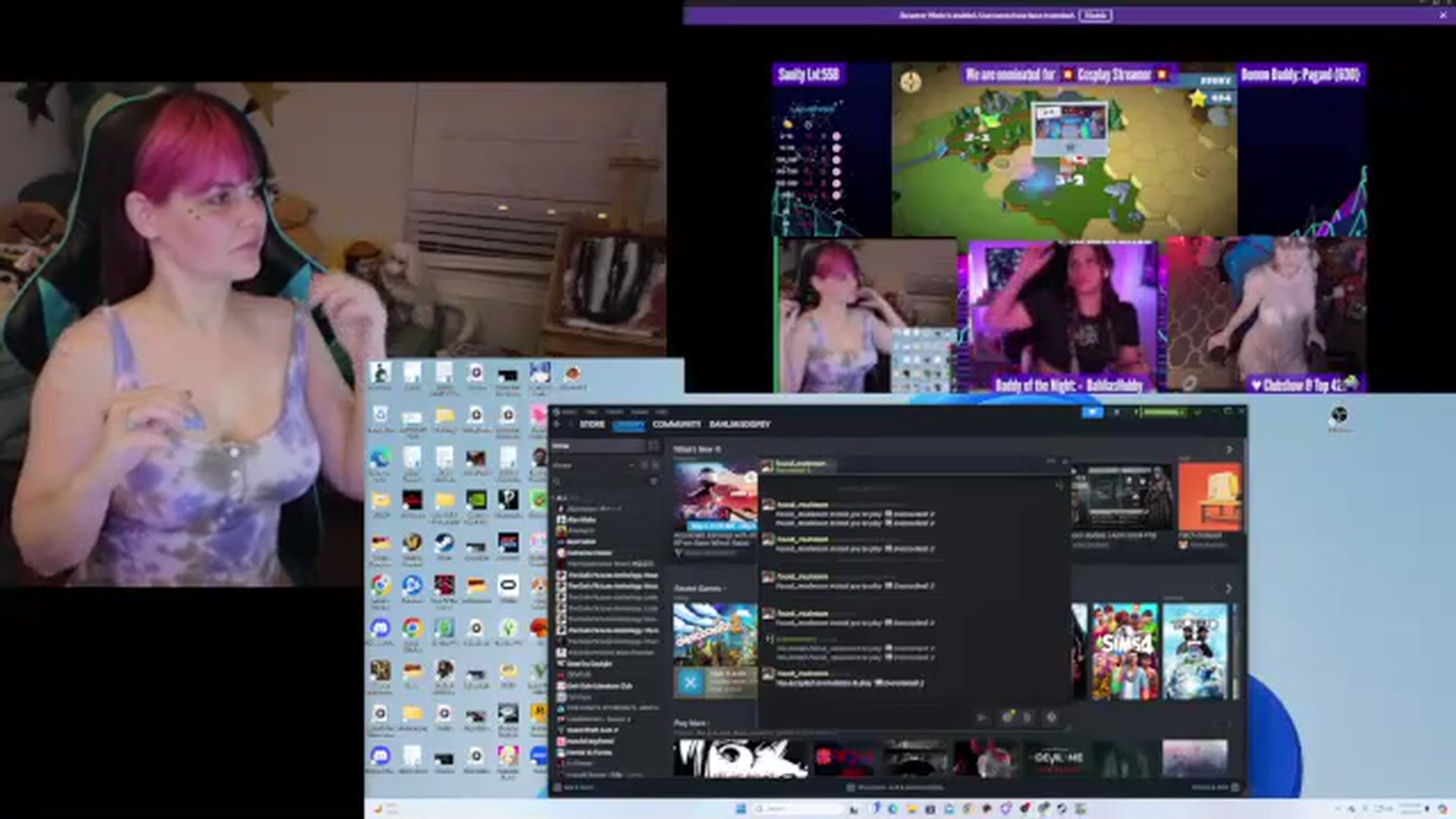 Gallery image thumbnail from DahliaIsDopey's myfreecams stream on, 05/04/2024, 04:03 image 14 of 20