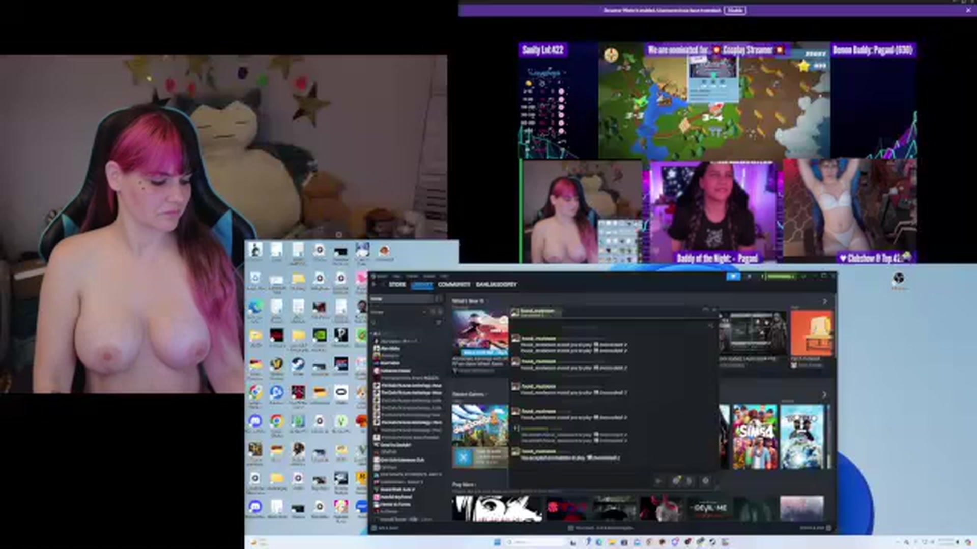 Gallery image thumbnail from DahliaIsDopey's myfreecams stream on, 05/04/2024, 05:02 image 1 of 20