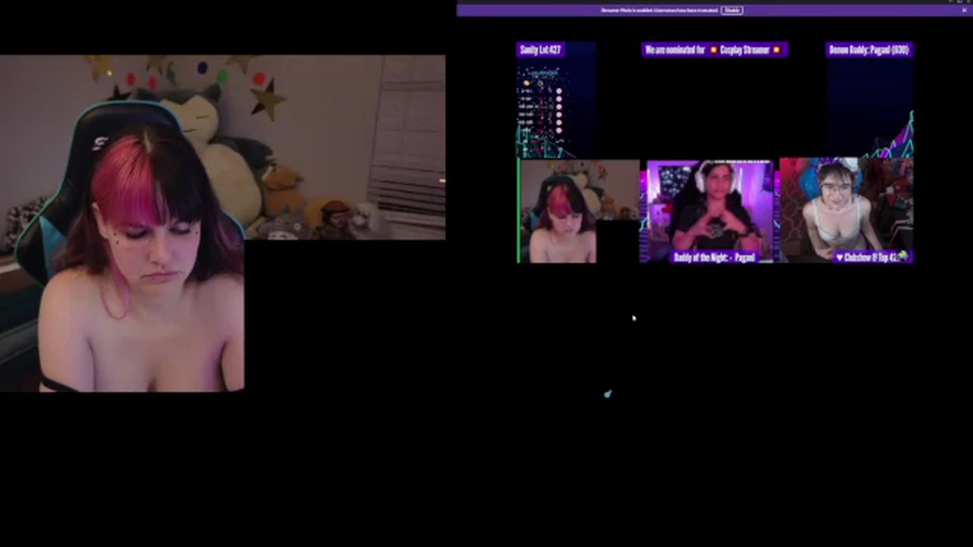 Gallery image thumbnail from DahliaIsDopey's myfreecams stream on, 05/04/2024, 06:47 image 6 of 20