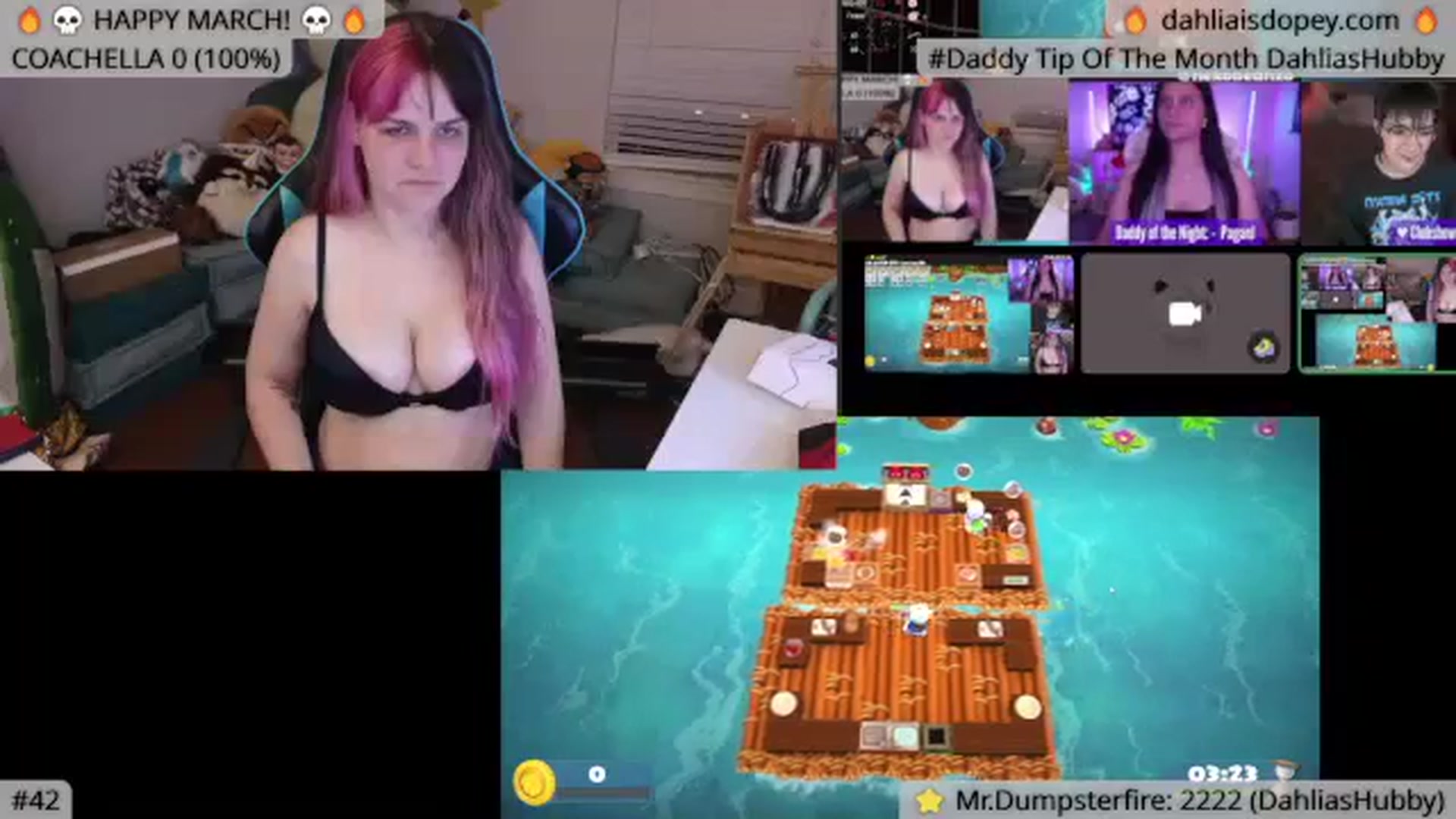 Gallery image thumbnail from DahliaIsDopey's myfreecams stream on, 05/09/2024, 05:29 image 15 of 20