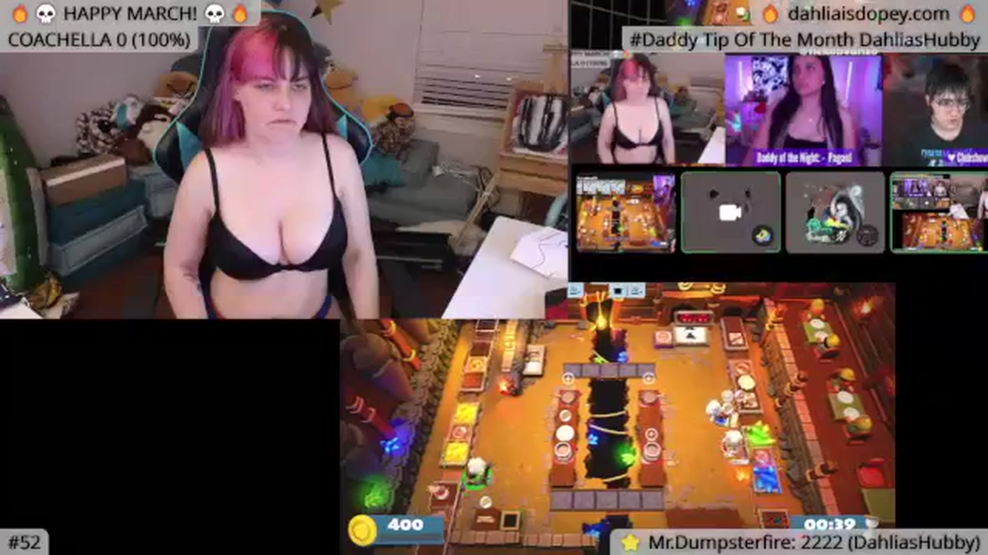 Gallery image thumbnail from DahliaIsDopey's myfreecams stream on, 05/09/2024, 05:29 image 8 of 20