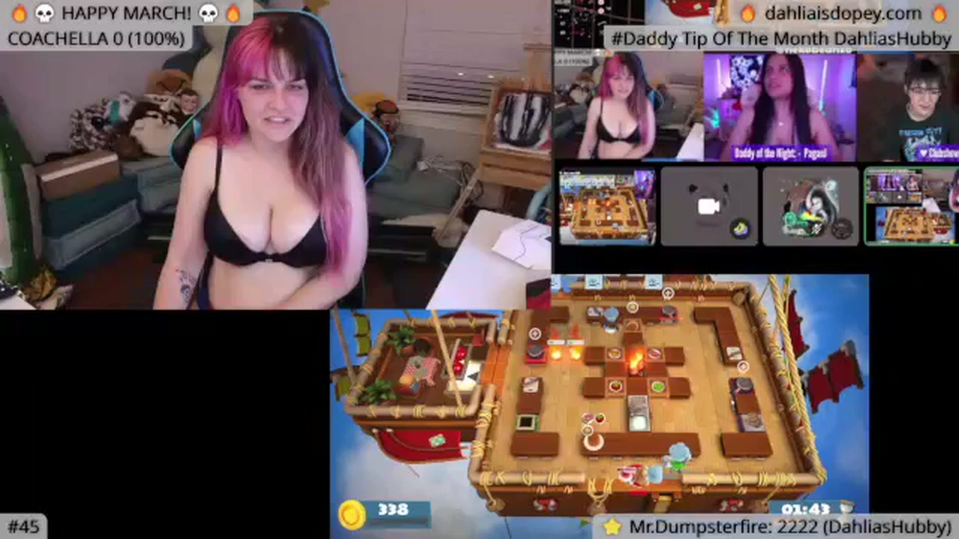 Gallery image thumbnail from DahliaIsDopey's myfreecams stream on, 05/09/2024, 05:29 image 12 of 20