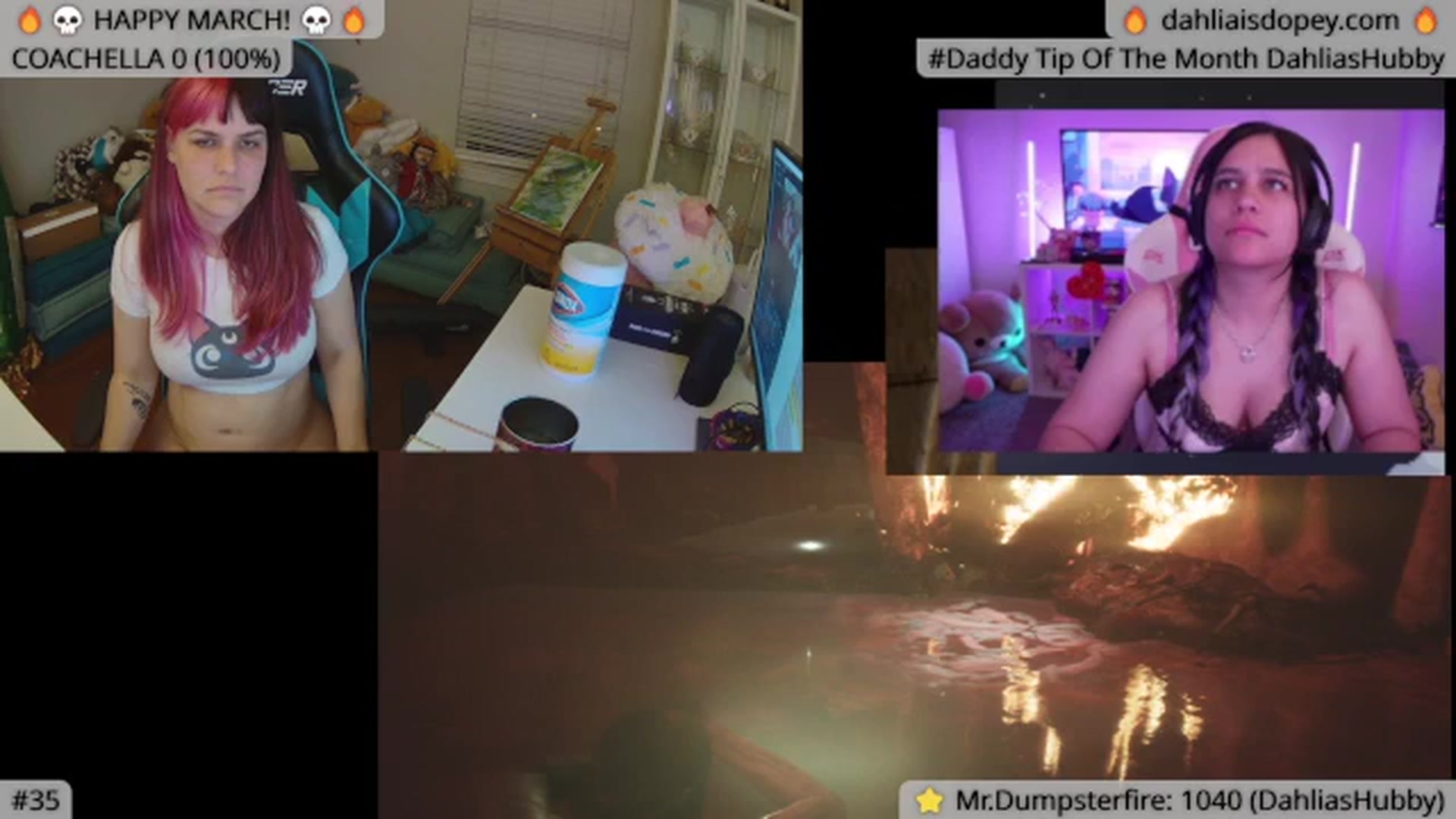 Gallery image thumbnail from DahliaIsDopey's myfreecams stream on, 05/14/2024, 06:19 image 16 of 20