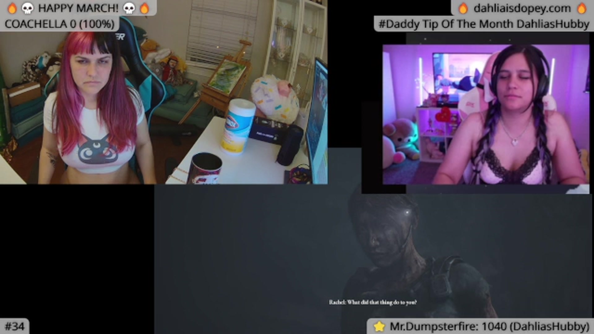 Gallery image thumbnail from DahliaIsDopey's myfreecams stream on, 05/14/2024, 06:19 image 17 of 20