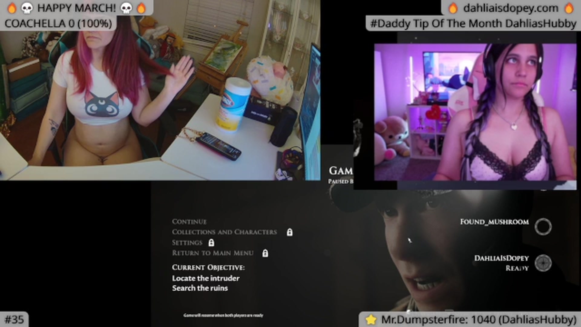 Gallery image thumbnail from DahliaIsDopey's myfreecams stream on, 05/14/2024, 06:19 image 14 of 20