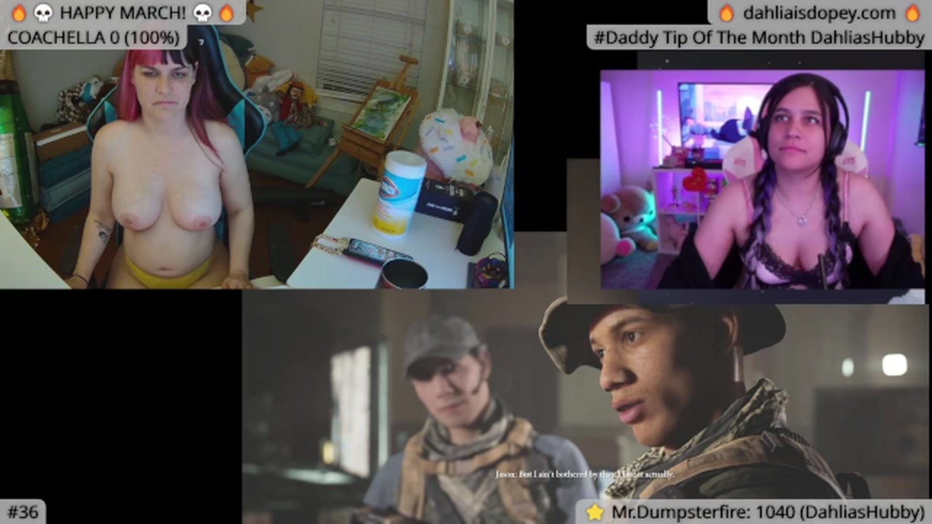 Gallery image thumbnail from DahliaIsDopey's myfreecams stream on, 05/14/2024, 06:19 image 7 of 20