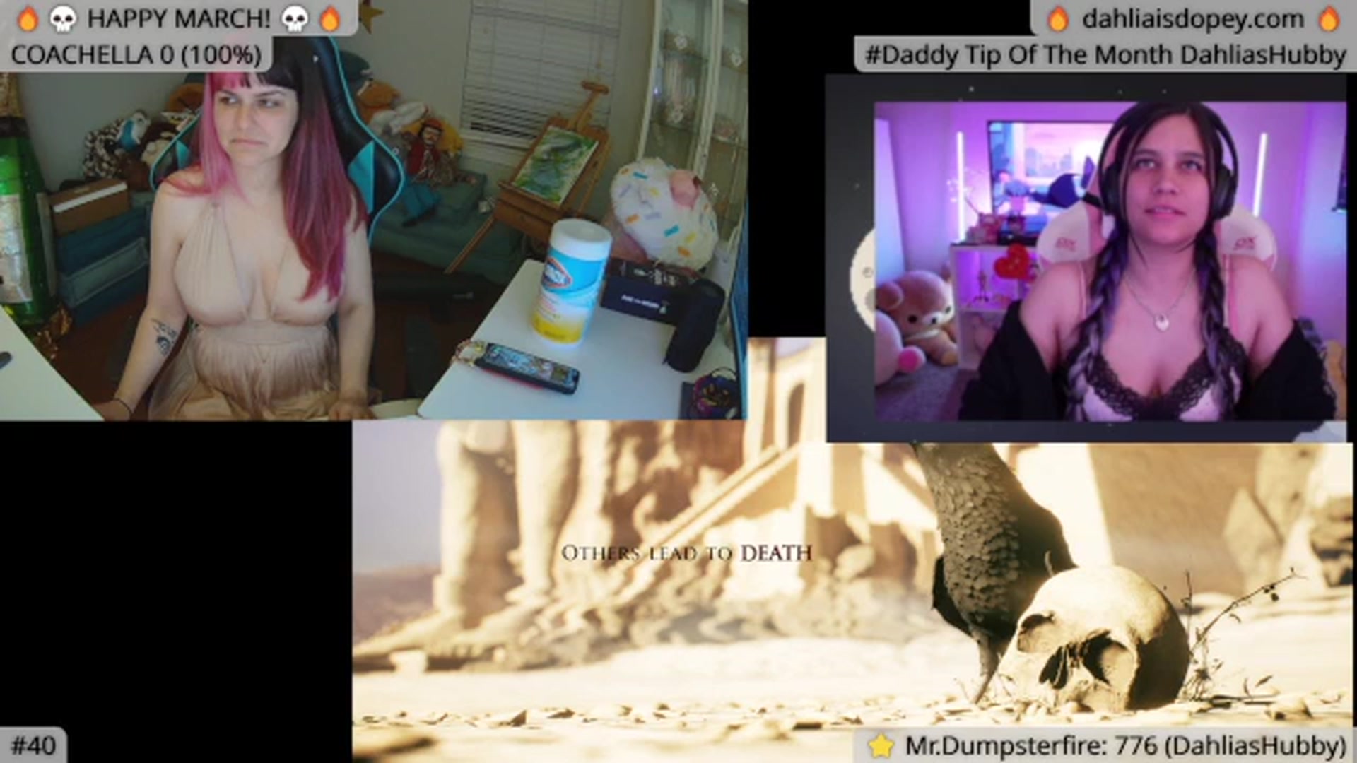 Gallery image thumbnail from DahliaIsDopey's myfreecams stream on, 05/14/2024, 06:19 image 2 of 20