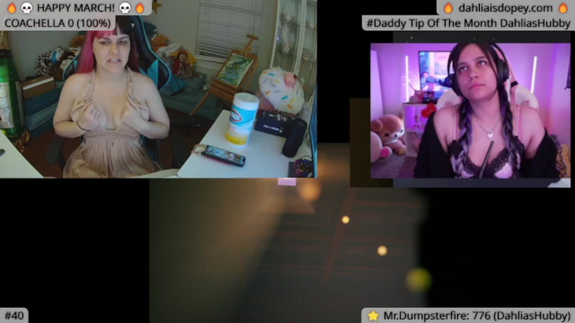 Gallery image thumbnail from DahliaIsDopey's myfreecams stream on, 05/14/2024, 06:19 image 3 of 20