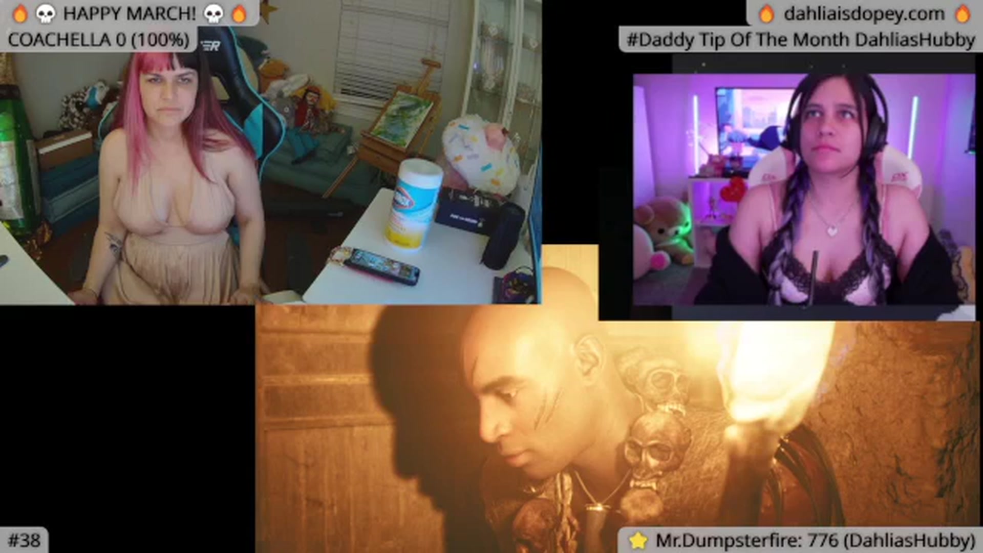 Gallery image thumbnail from DahliaIsDopey's myfreecams stream on, 05/14/2024, 06:19 image 4 of 20