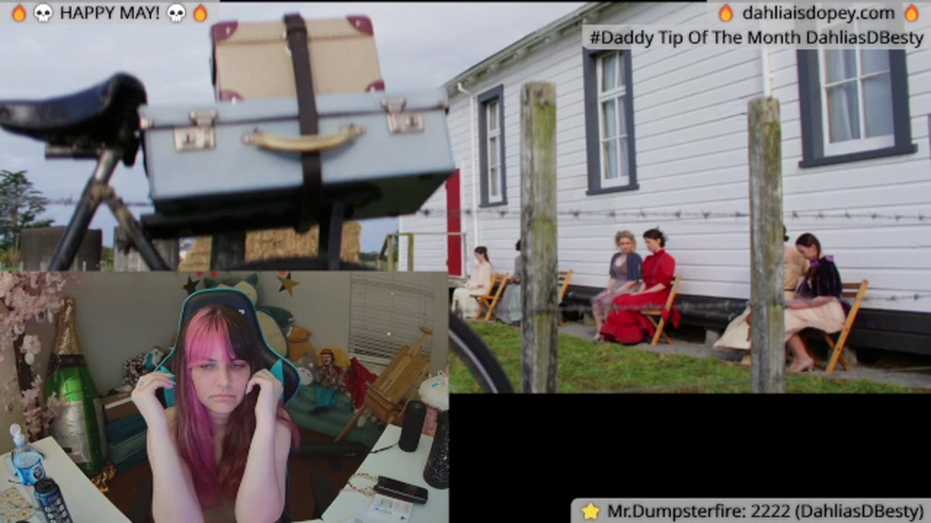 Gallery image thumbnail from DahliaIsDopey's myfreecams stream on, 07/02/2024, 04:23 image 15 of 20