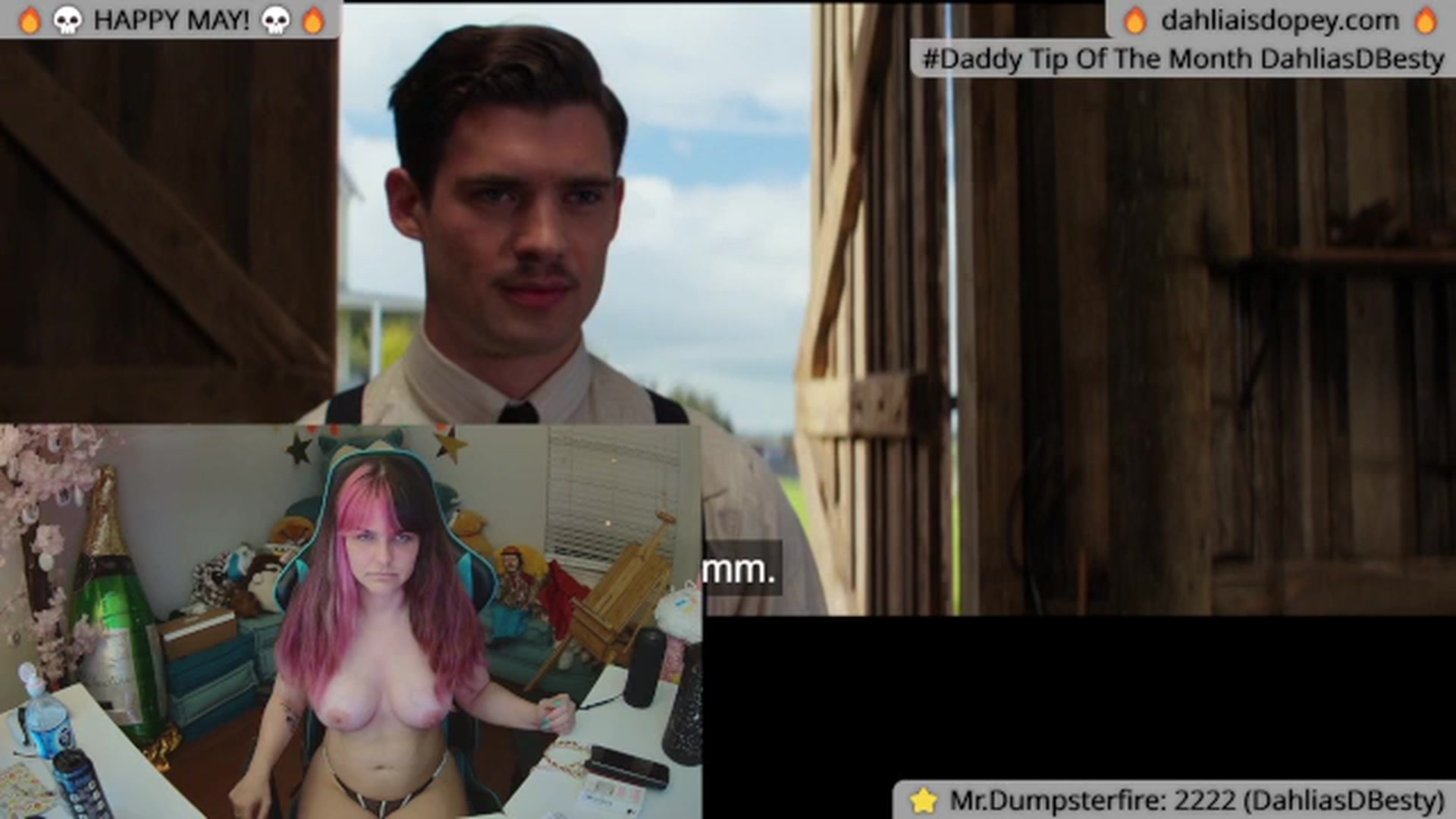 Gallery image thumbnail from DahliaIsDopey's myfreecams stream on, 07/02/2024, 04:23 image 14 of 20