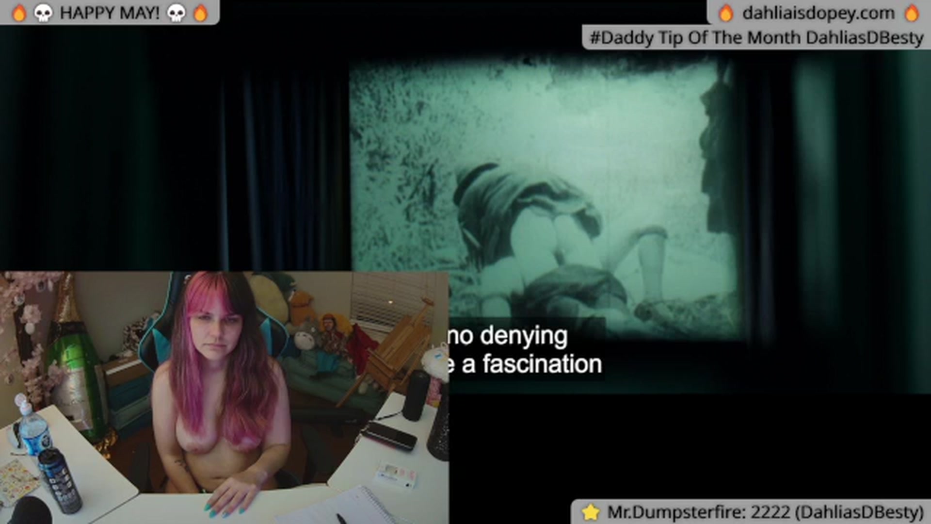 Gallery image thumbnail from DahliaIsDopey's myfreecams stream on, 07/02/2024, 04:23 image 11 of 20
