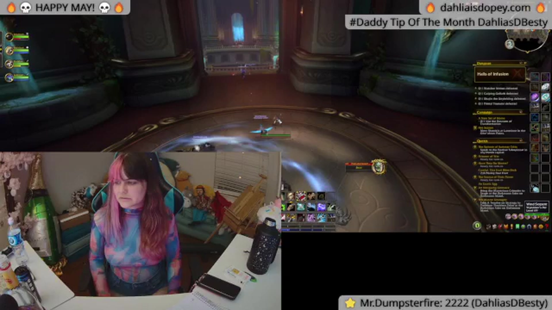 Gallery image thumbnail from DahliaIsDopey's myfreecams stream on, 07/02/2024, 04:23 image 2 of 20