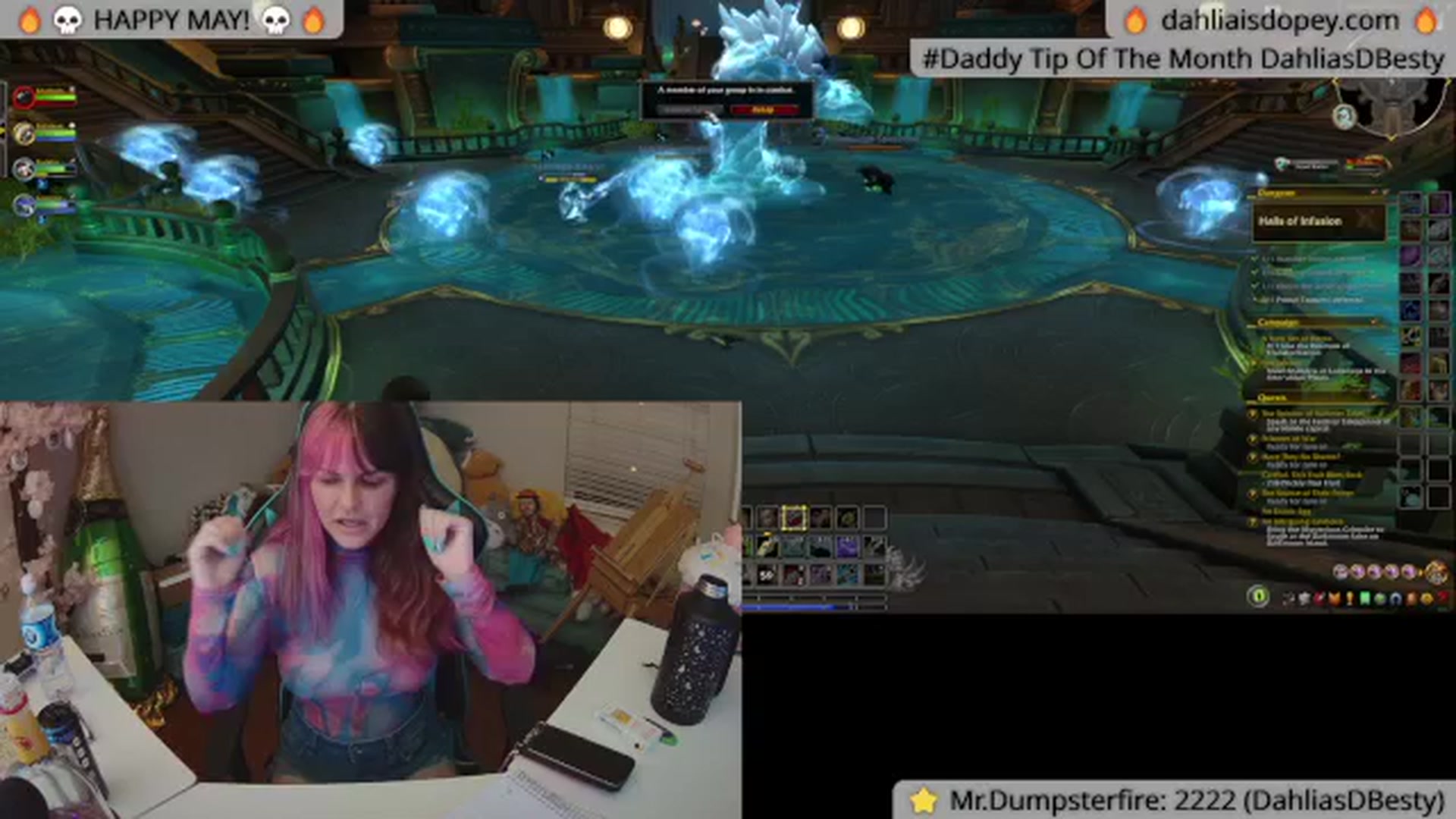 Gallery image thumbnail from DahliaIsDopey's myfreecams stream on, 07/02/2024, 04:23 image 4 of 20