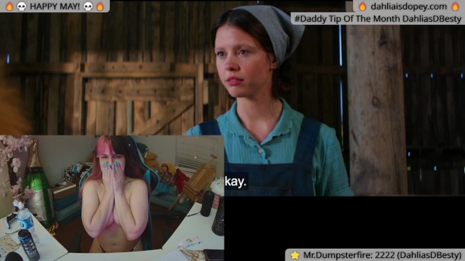Gallery image thumbnail from DahliaIsDopey's myfreecams stream on, 07/02/2024, 04:23 image 10 of 20