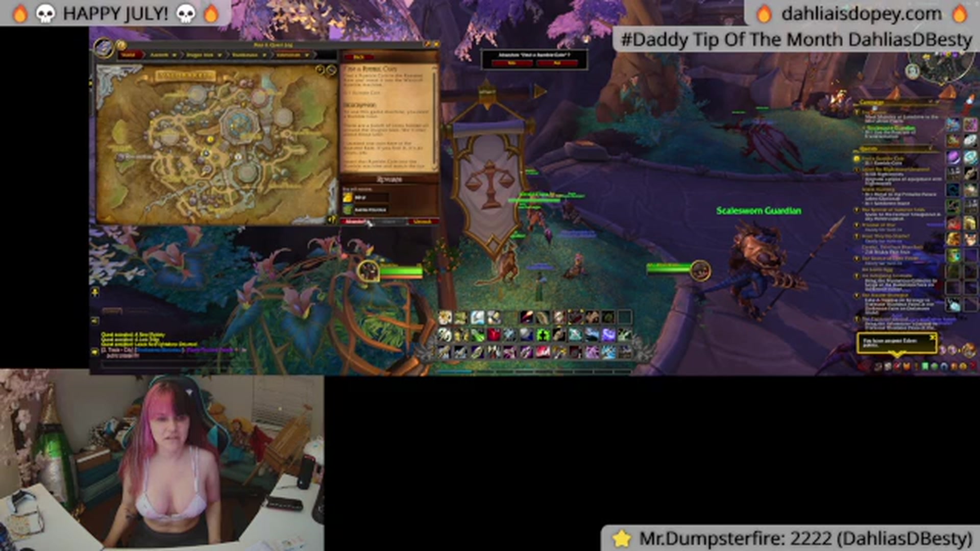 Gallery image thumbnail from DahliaIsDopey's myfreecams stream on, 07/03/2024, 03:21 image 4 of 20