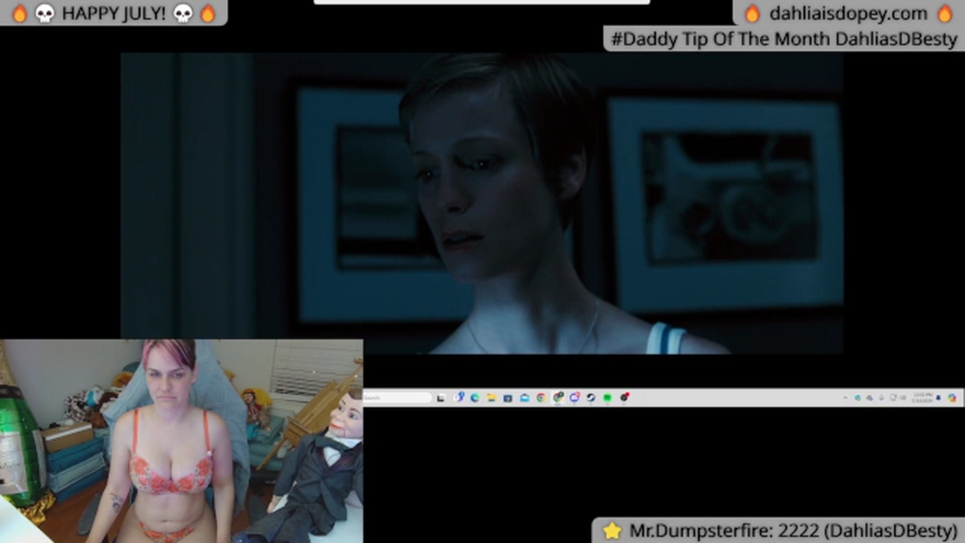 Gallery image thumbnail from DahliaIsDopey's myfreecams stream on, 07/15/2024, 04:48 image 3 of 20