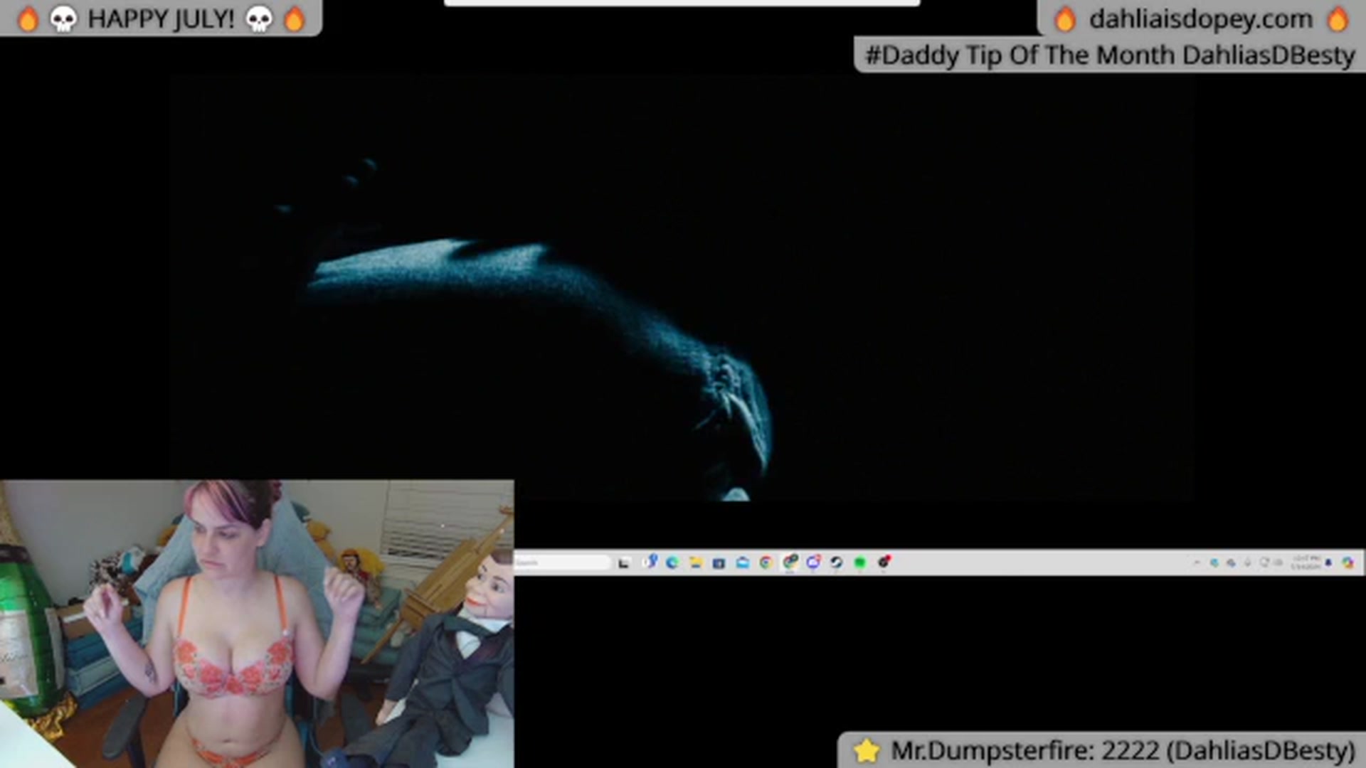 Gallery image thumbnail from DahliaIsDopey's myfreecams stream on, 07/15/2024, 04:48 image 2 of 20