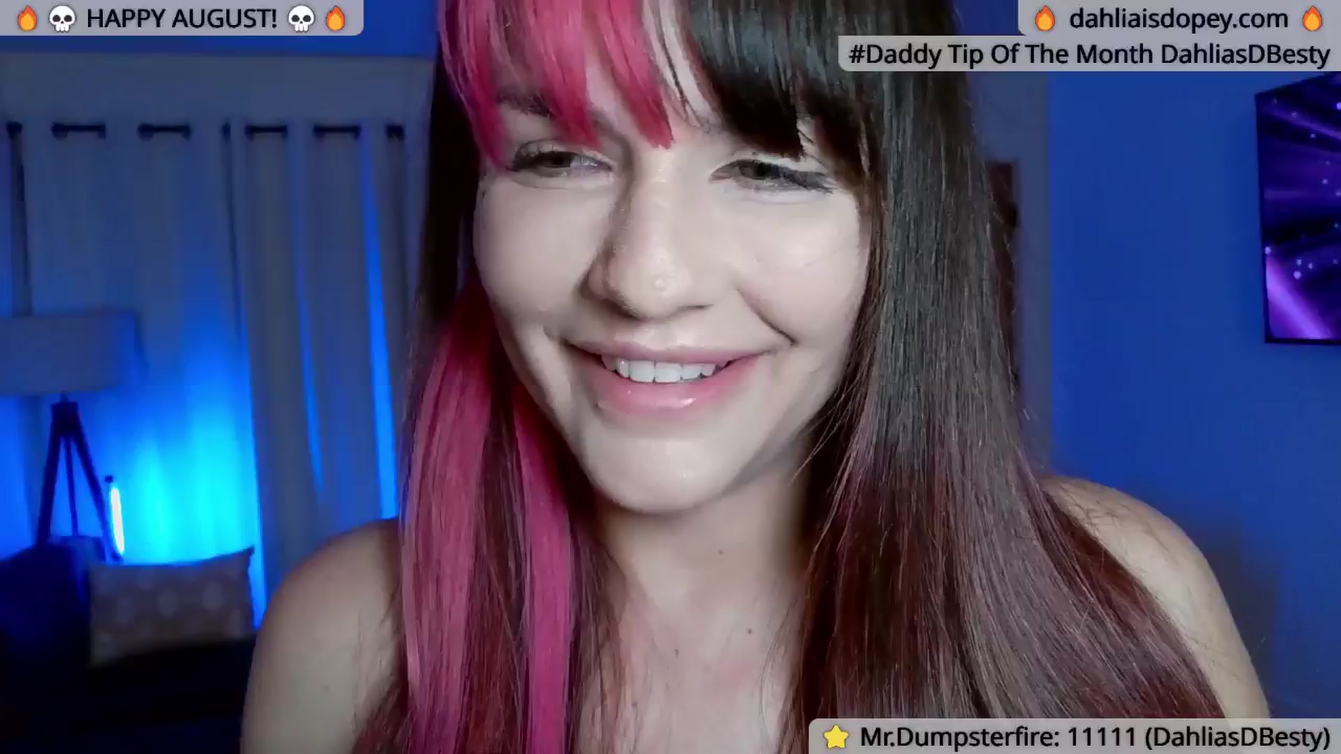 Gallery image thumbnail from DahliaIsDopey's myfreecams stream on, 08/31/2024, 03:40 image 16 of 20