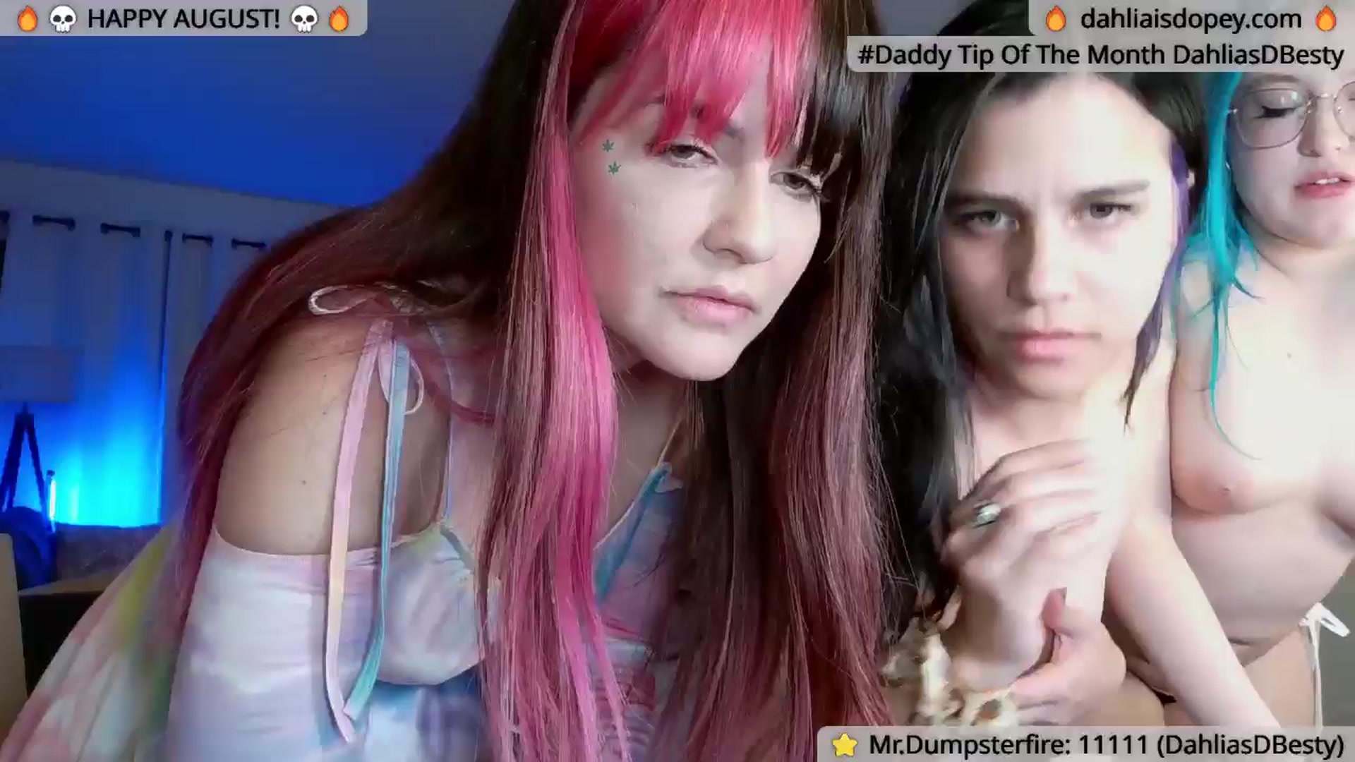 Gallery image thumbnail from DahliaIsDopey's myfreecams stream on, 08/31/2024, 04:50 image 15 of 20