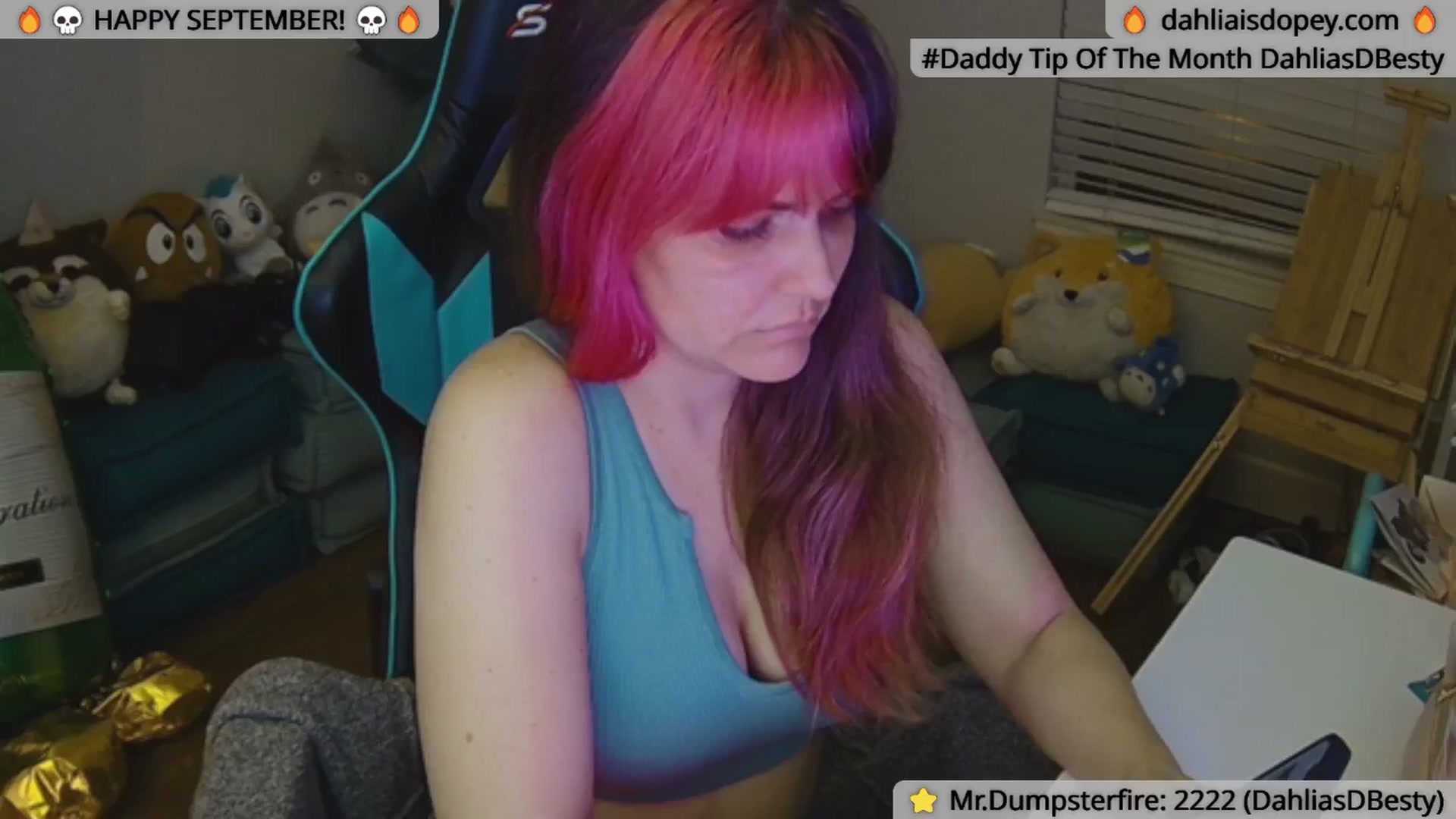 Gallery image thumbnail from DahliaIsDopey's myfreecams stream on, 09/05/2024, 03:45 image 3 of 20