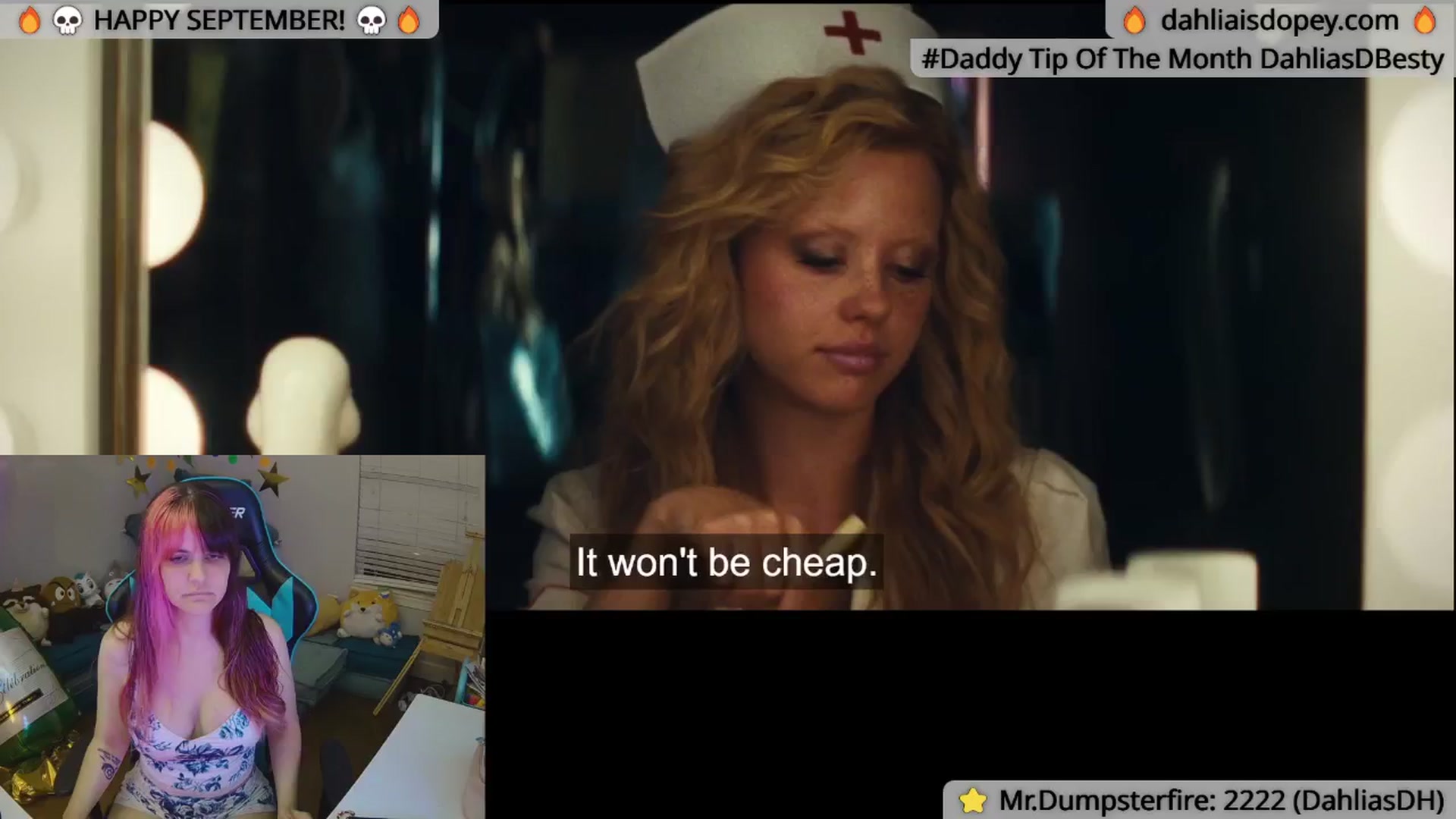 Gallery image thumbnail from DahliaIsDopey's myfreecams stream on, 09/06/2024, 03:41 image 6 of 20