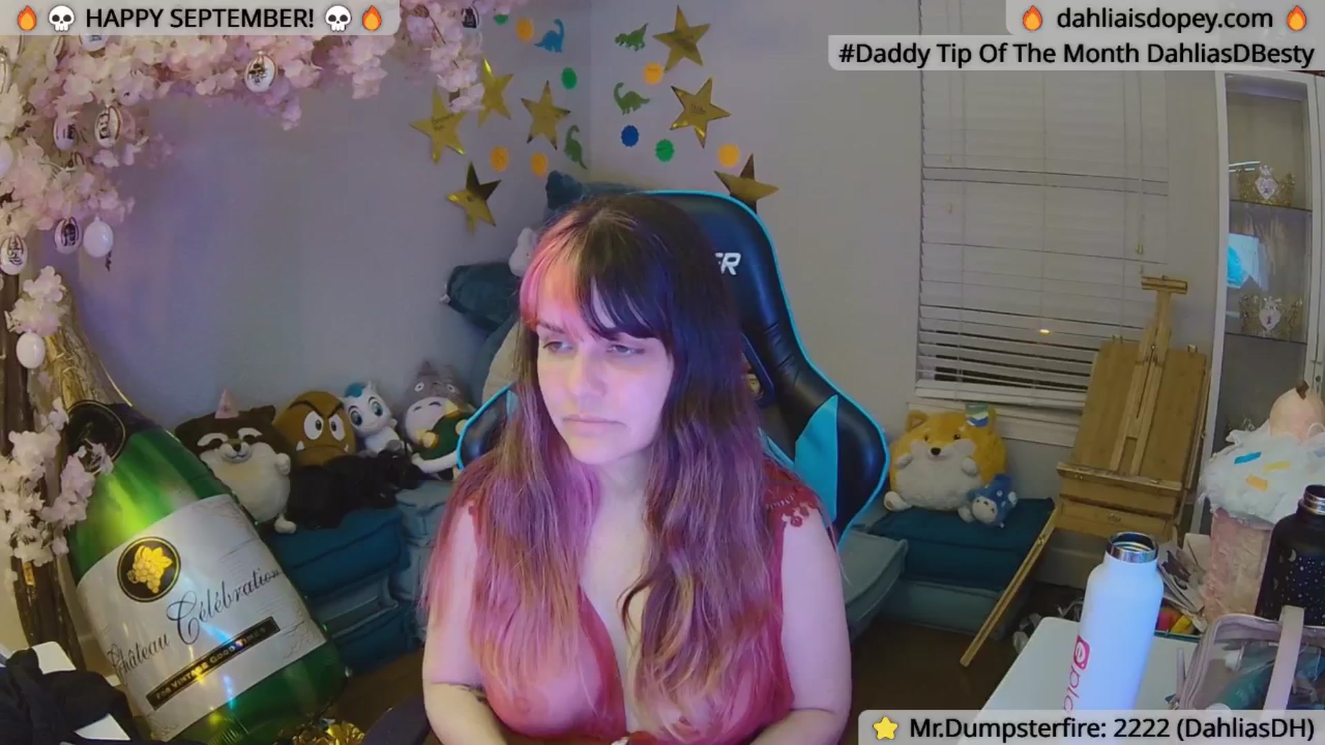 Gallery image thumbnail from DahliaIsDopey's myfreecams stream on, 09/08/2024, 03:08 image 2 of 20