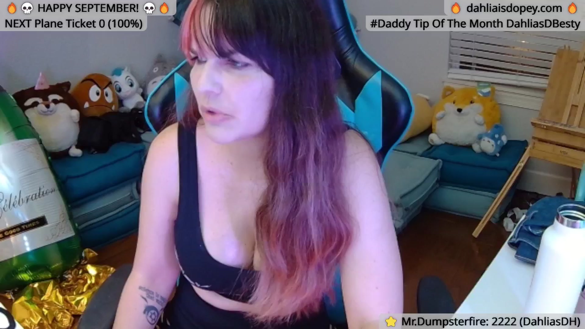 Gallery image thumbnail from DahliaIsDopey's myfreecams stream on, 09/11/2024, 04:43 image 4 of 20