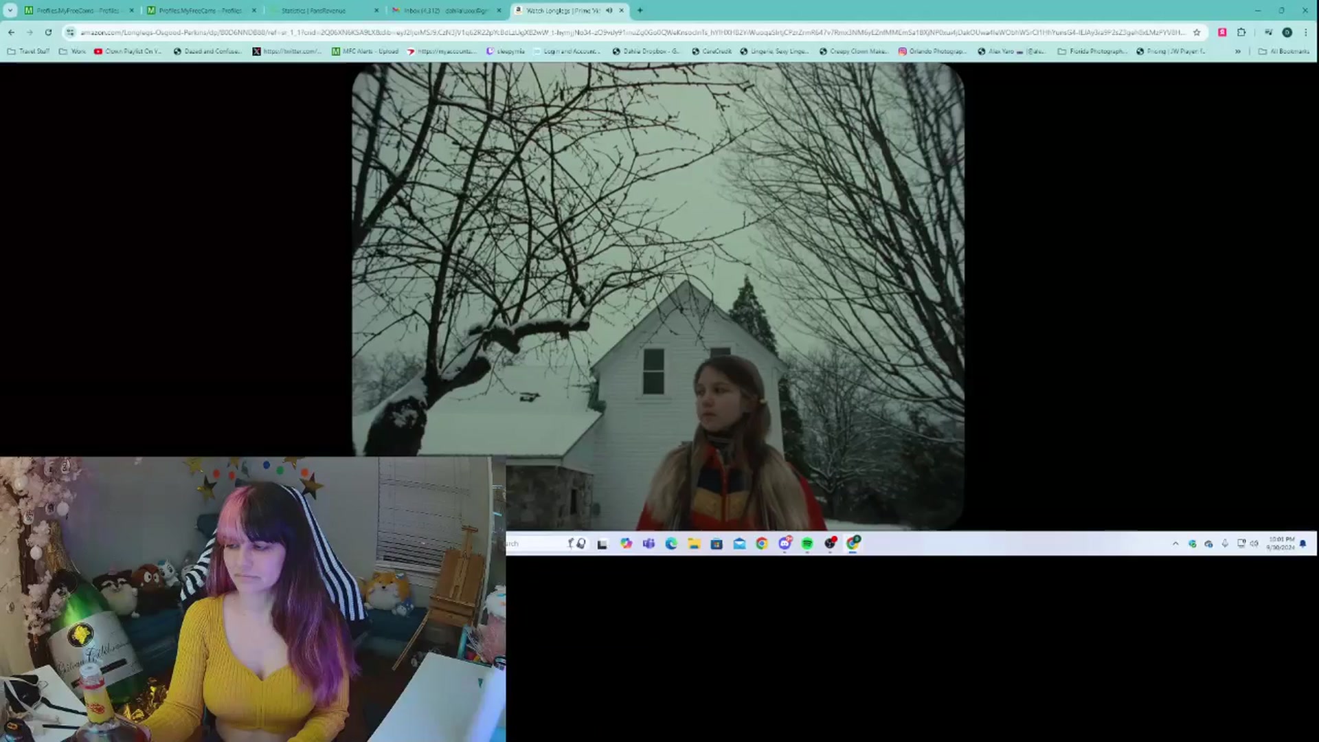 Gallery image thumbnail from DahliaIsDopey's myfreecams stream on, 10/01/2024, 02:09 image 16 of 20