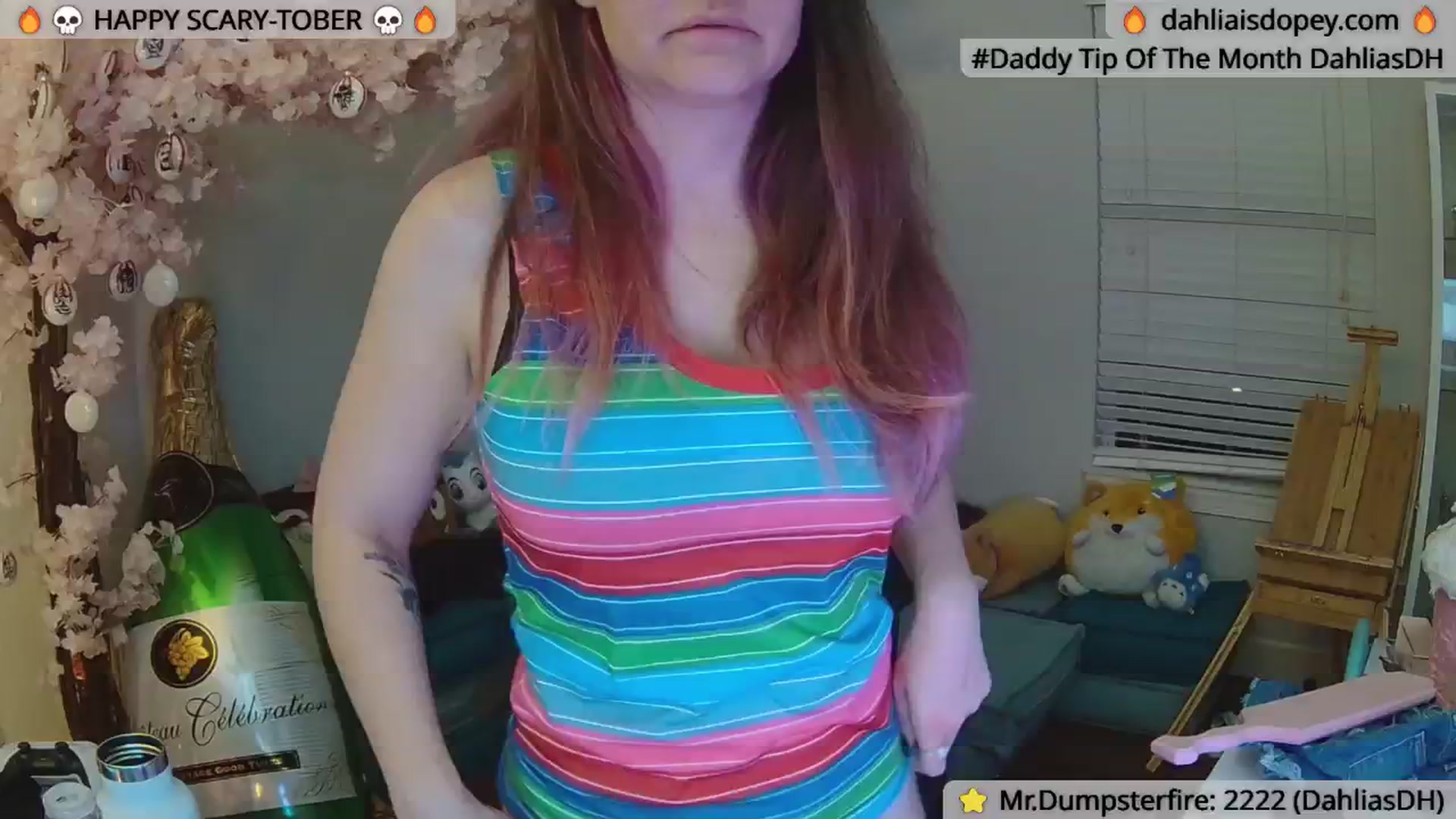 Gallery image thumbnail from DahliaIsDopey's myfreecams stream on, 10/06/2024, 02:41 image 19 of 20