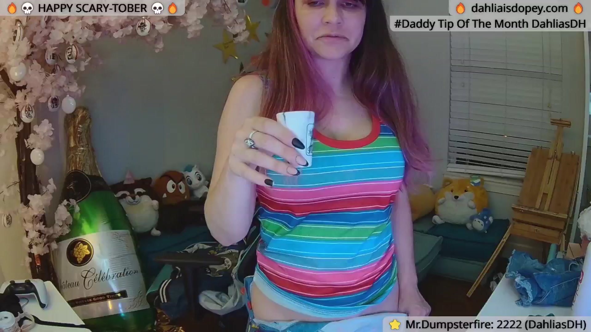 Gallery image thumbnail from DahliaIsDopey's myfreecams stream on, 10/06/2024, 02:41 image 7 of 20