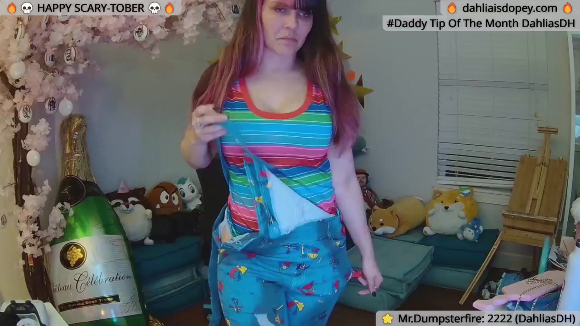 Gallery image thumbnail from DahliaIsDopey's myfreecams stream on, 10/06/2024, 02:41 image 12 of 20