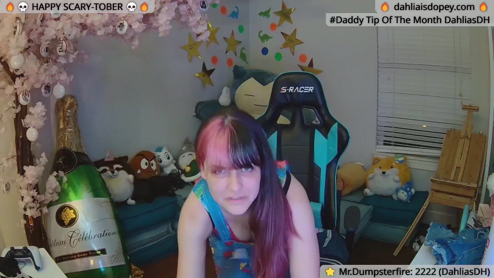 Gallery image thumbnail from DahliaIsDopey's myfreecams stream on, 10/06/2024, 02:41 image 4 of 20