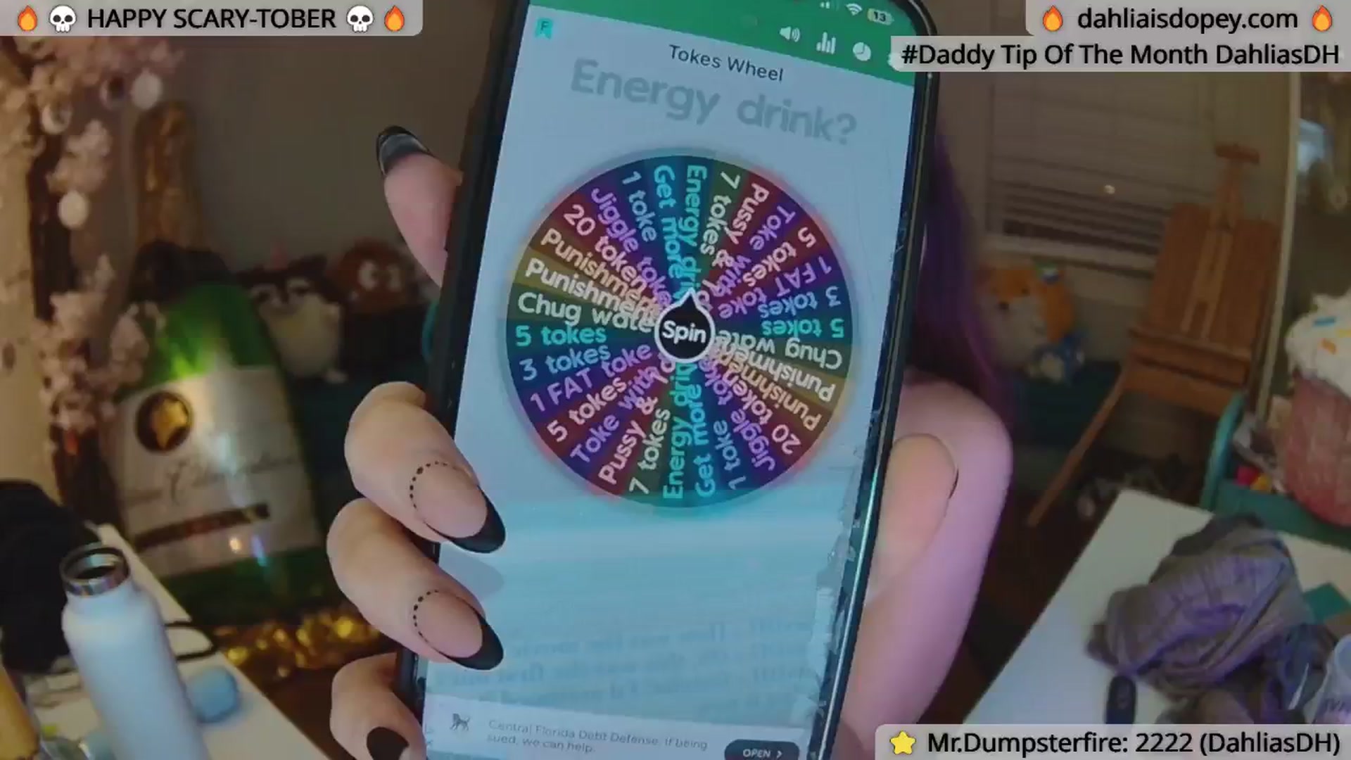 Gallery image thumbnail from DahliaIsDopey's myfreecams stream on, 10/11/2024, 04:28 image 2 of 20