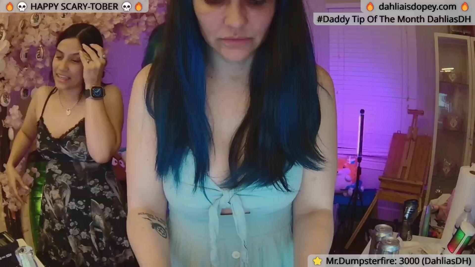 Gallery image thumbnail from DahliaIsDopey's myfreecams stream on, 10/30/2024, 05:09 image 13 of 20