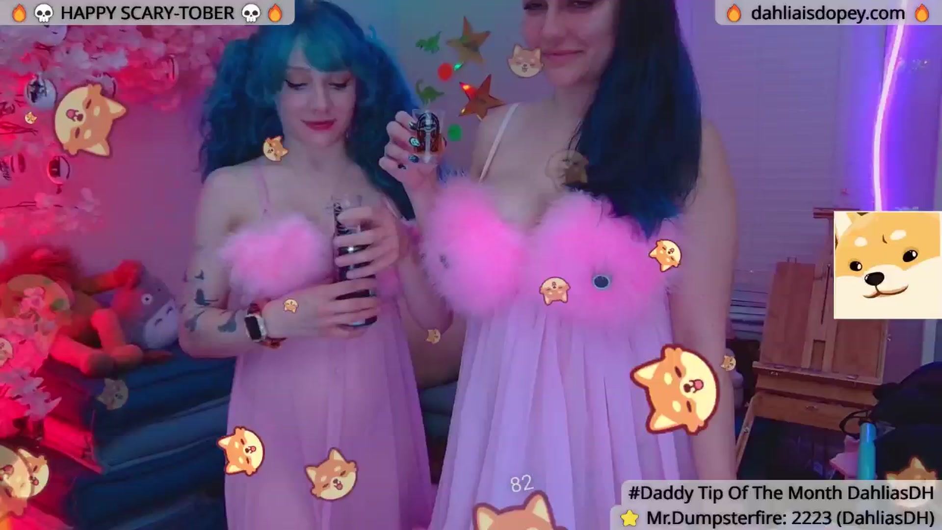 Gallery image thumbnail from DahliaIsDopey's myfreecams stream on, 11/05/2024, 04:53 image 8 of 20