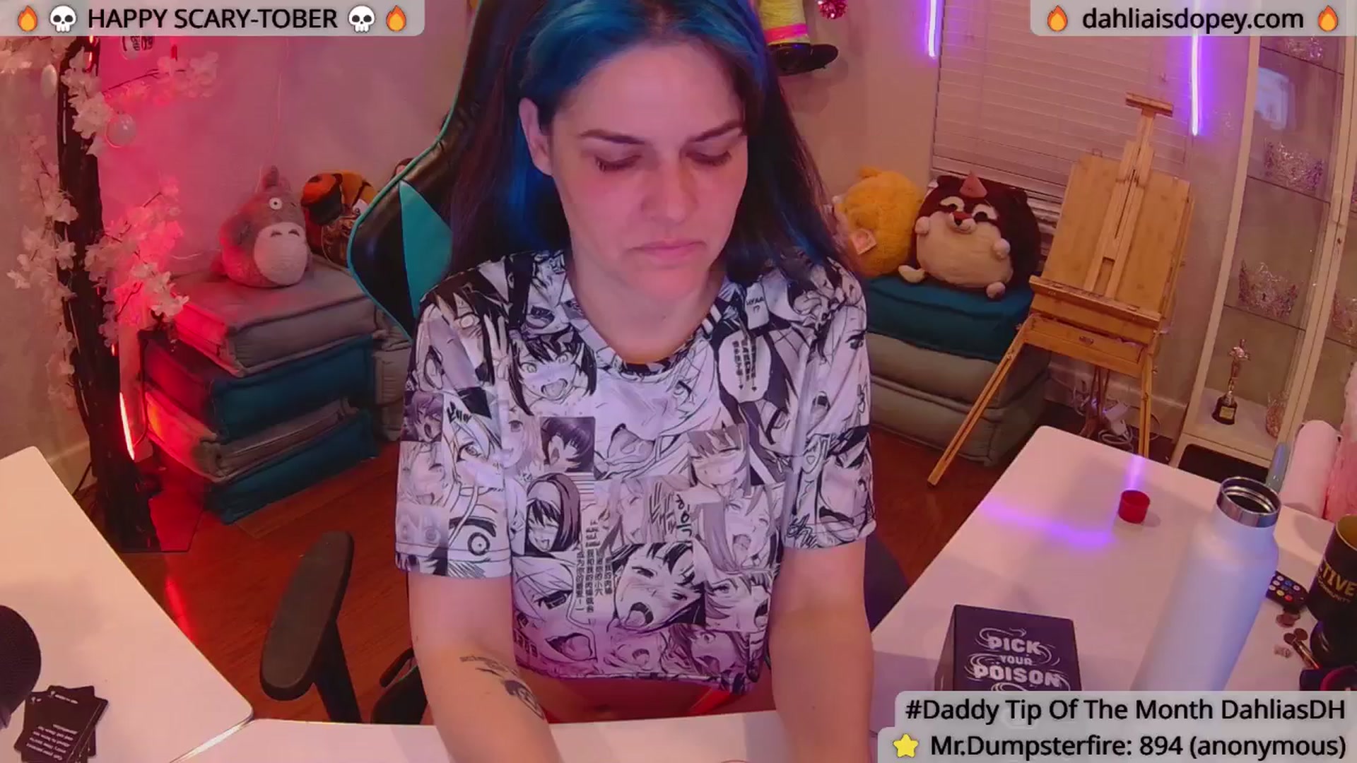 Gallery image thumbnail from DahliaIsDopey's myfreecams stream on, 11/22/2024, 03:12 image 10 of 20