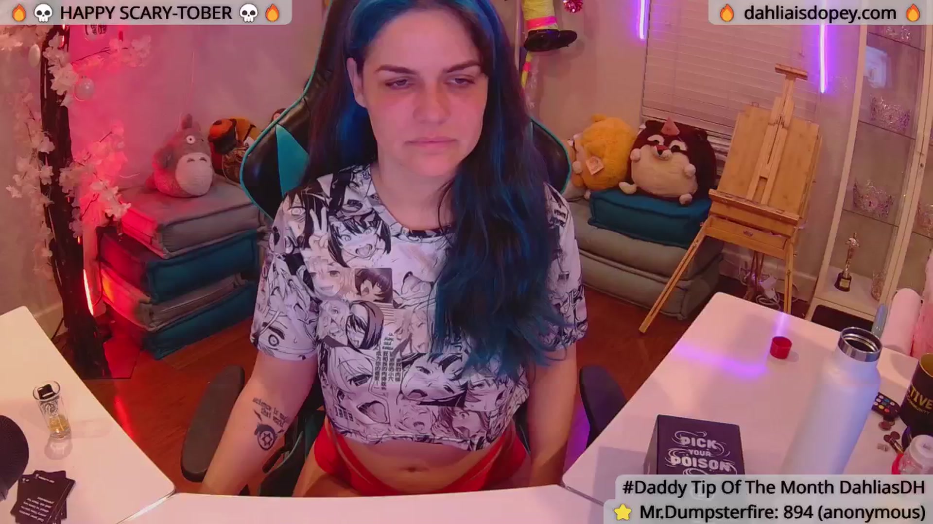 Gallery image thumbnail from DahliaIsDopey's myfreecams stream on, 11/22/2024, 03:12 image 8 of 20