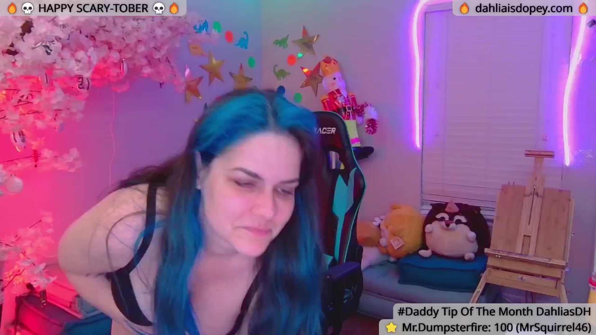 Gallery image thumbnail from DahliaIsDopey's myfreecams stream on, 11/25/2024, 02:37 image 2 of 20