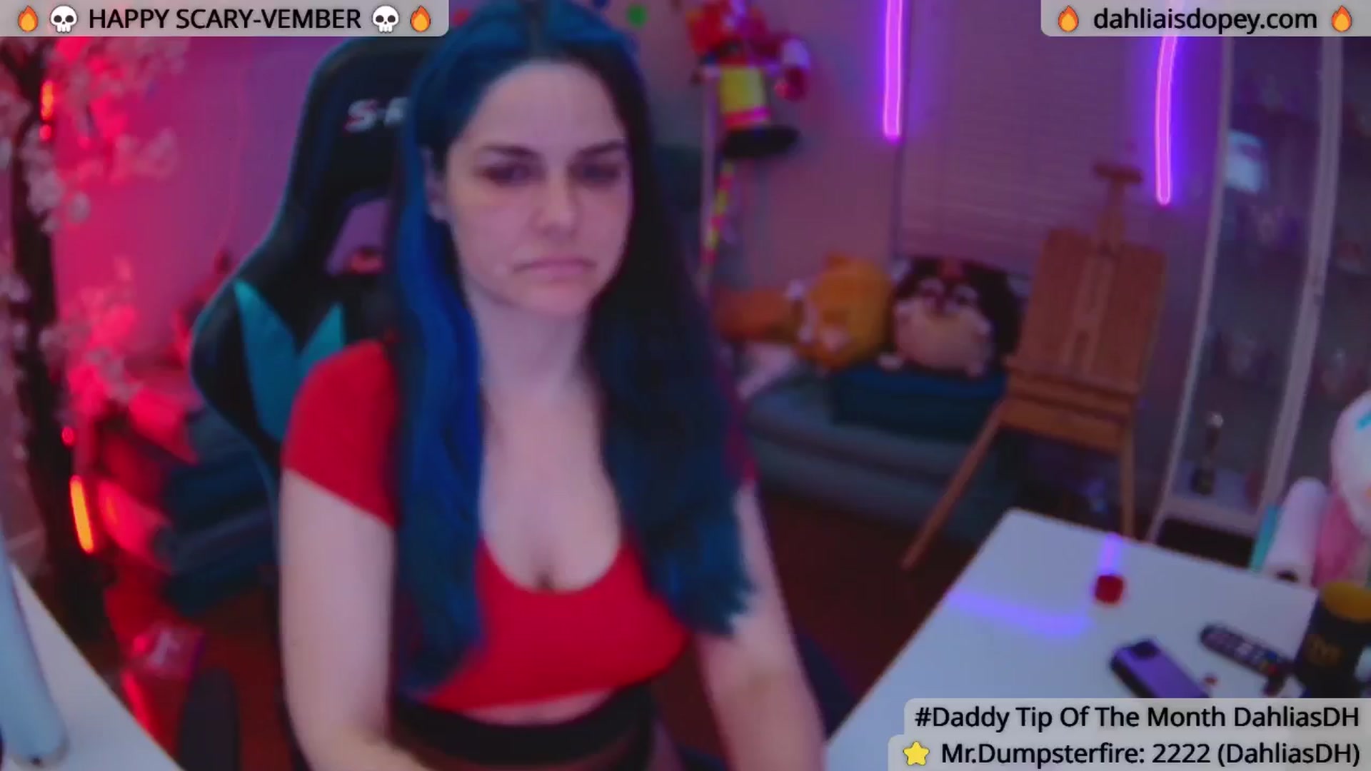 Gallery image thumbnail from DahliaIsDopey's myfreecams stream on, 11/28/2024, 02:58 image 6 of 20