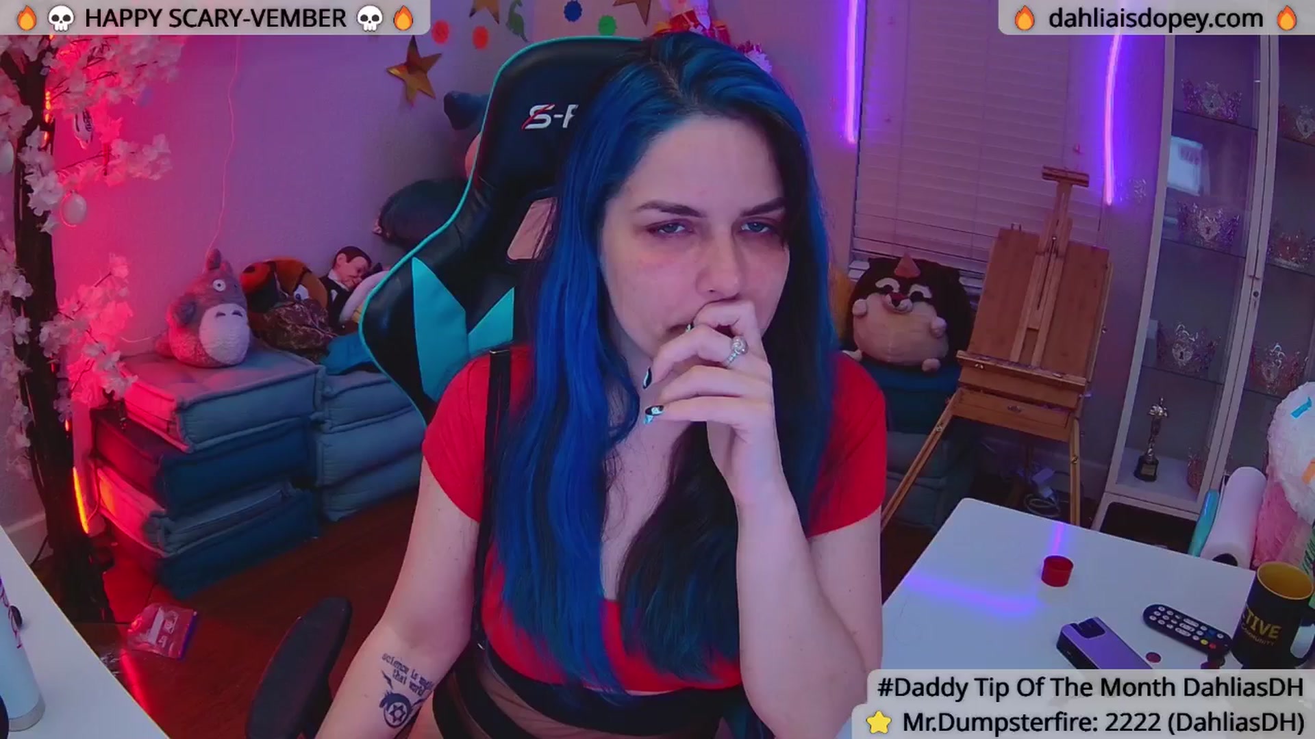 Gallery image thumbnail from DahliaIsDopey's myfreecams stream on, 11/28/2024, 02:58 image 18 of 20