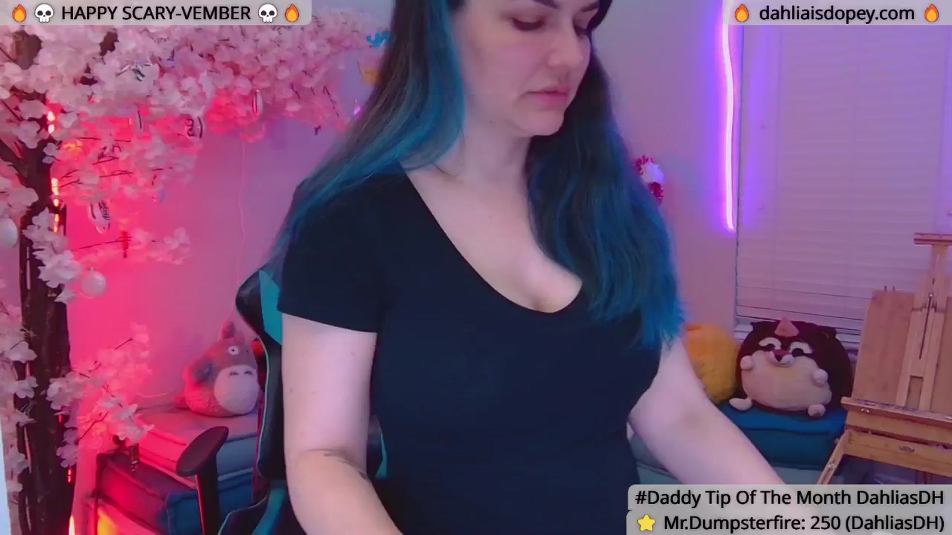 Gallery image thumbnail from DahliaIsDopey's myfreecams stream on, 12/03/2024, 04:43 image 6 of 20