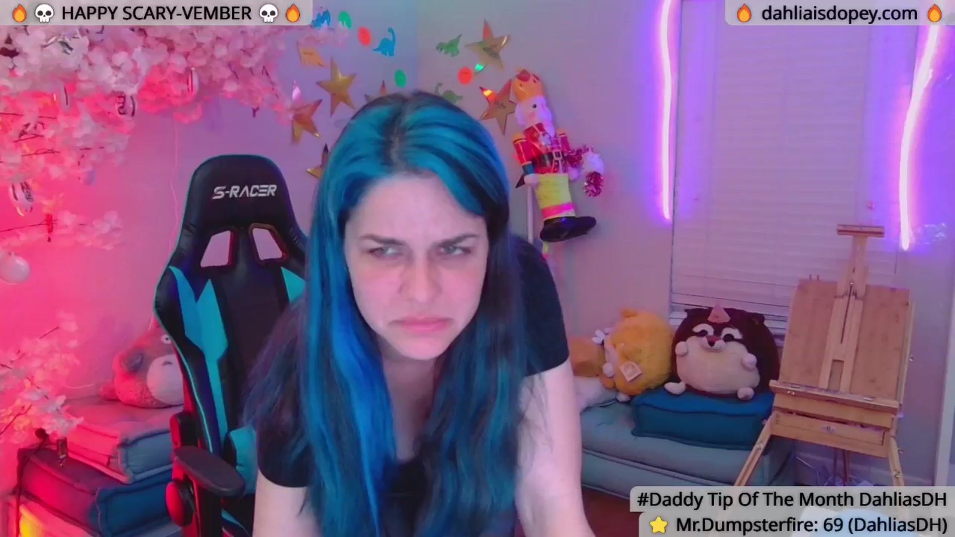 Gallery image thumbnail from DahliaIsDopey's myfreecams stream on, 12/03/2024, 04:43 image 4 of 20
