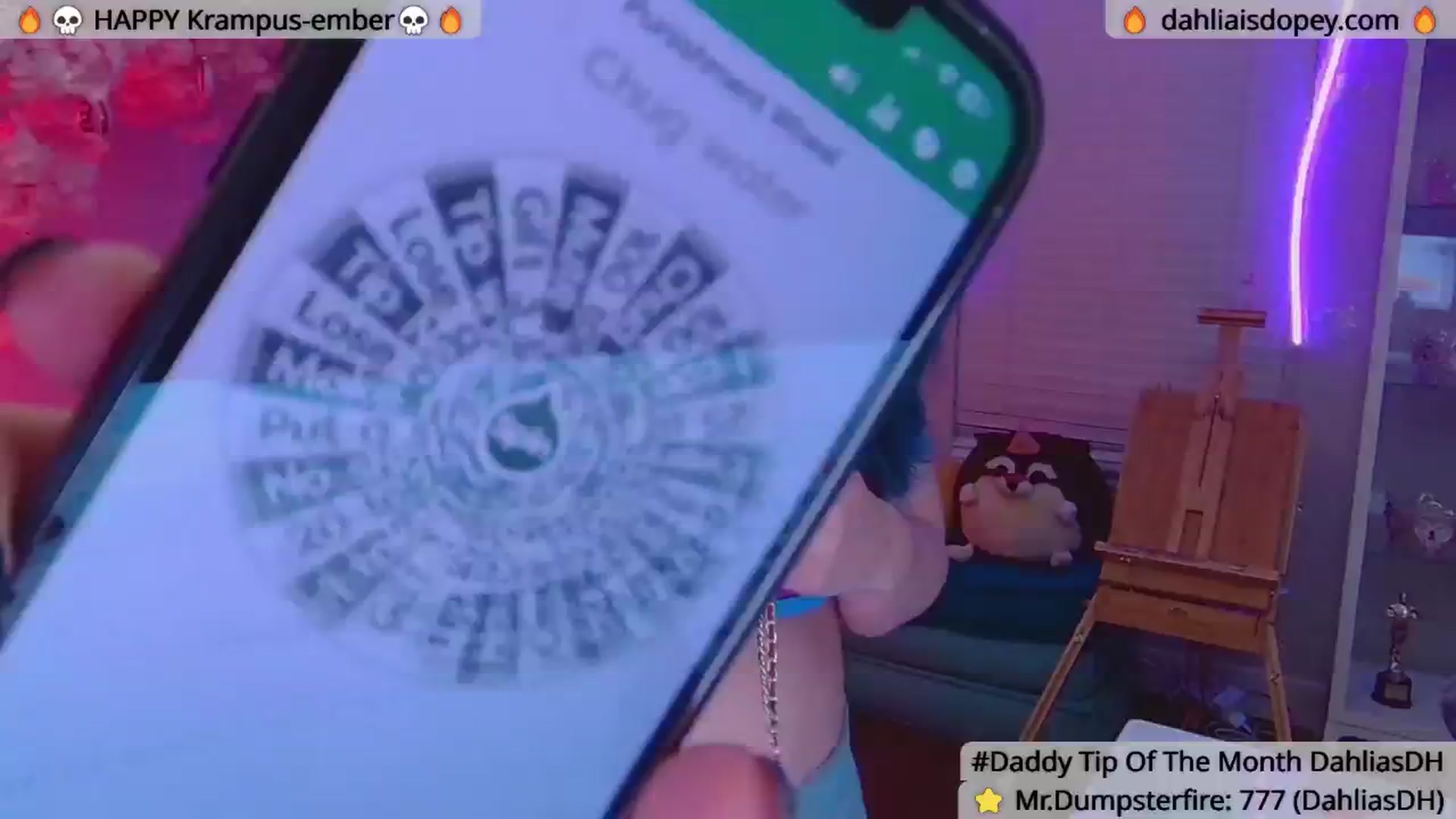 Gallery image thumbnail from DahliaIsDopey's myfreecams stream on, 12/05/2024, 03:47 image 8 of 20