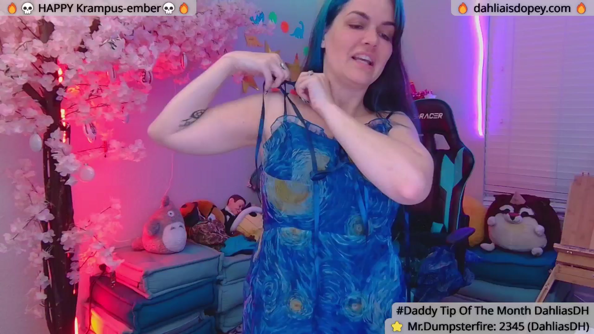 Gallery image thumbnail from DahliaIsDopey's myfreecams stream on, 12/05/2024, 03:47 image 16 of 20