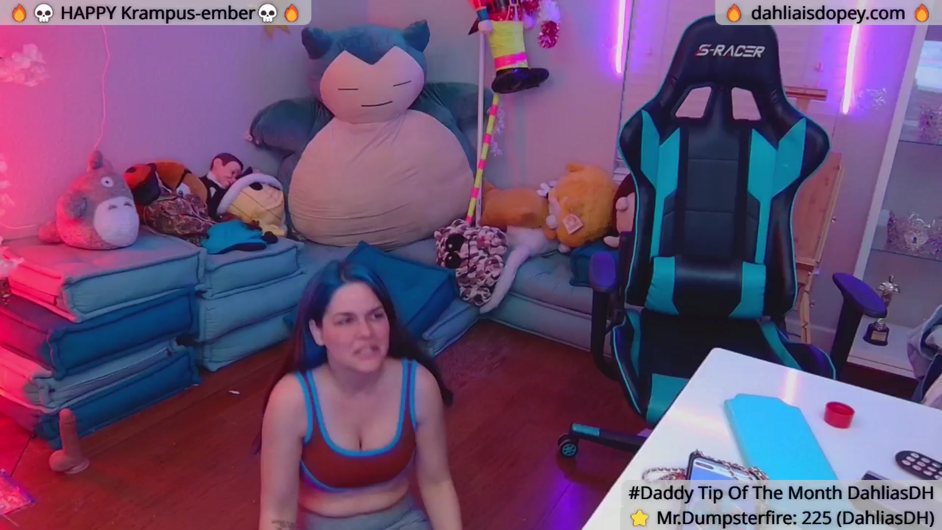 Gallery image thumbnail from DahliaIsDopey's myfreecams stream on, 12/05/2024, 03:47 image 2 of 20