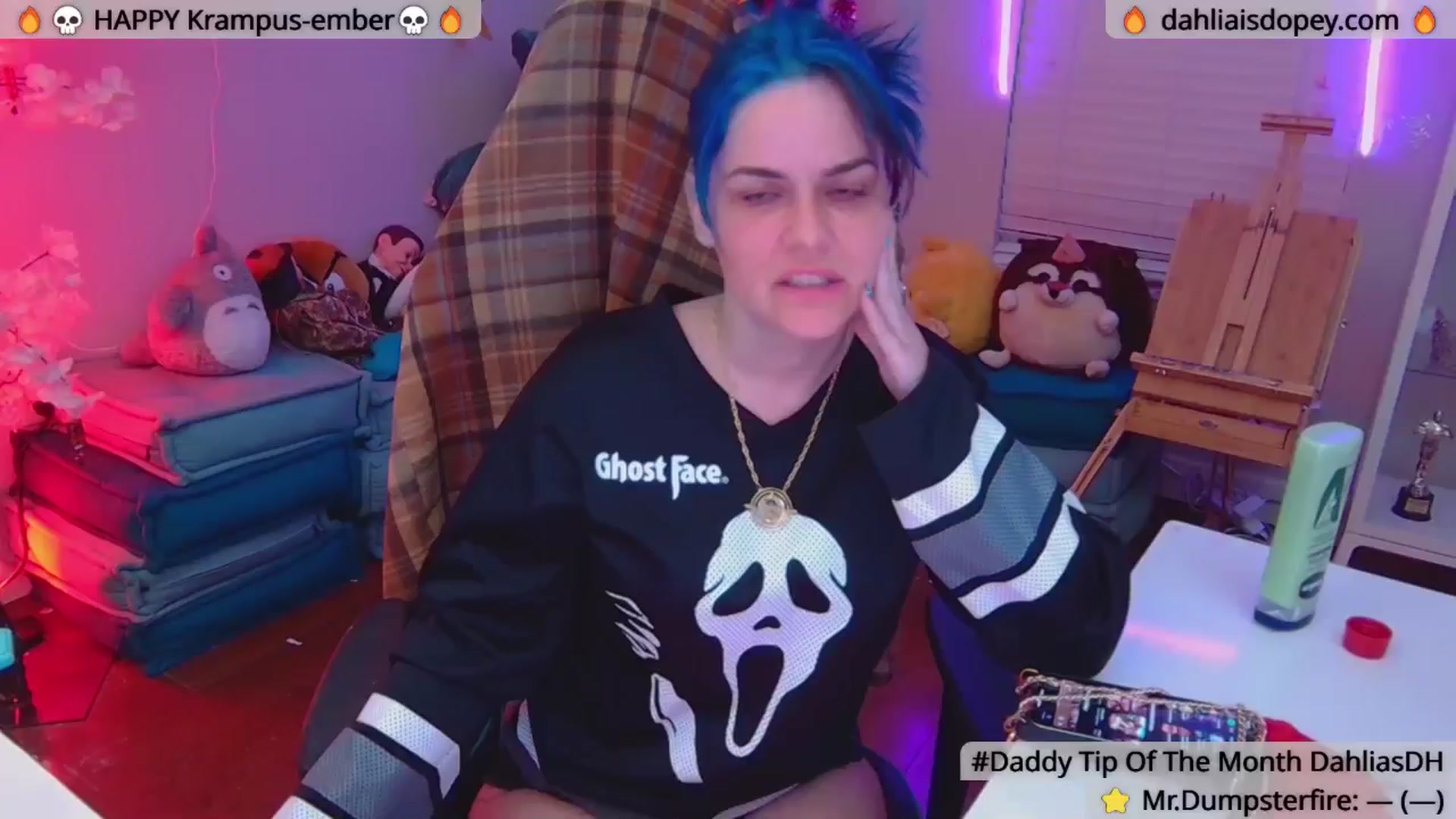 Gallery image thumbnail from DahliaIsDopey's myfreecams stream on, 01/04/2025, 03:36 image 1 of 20