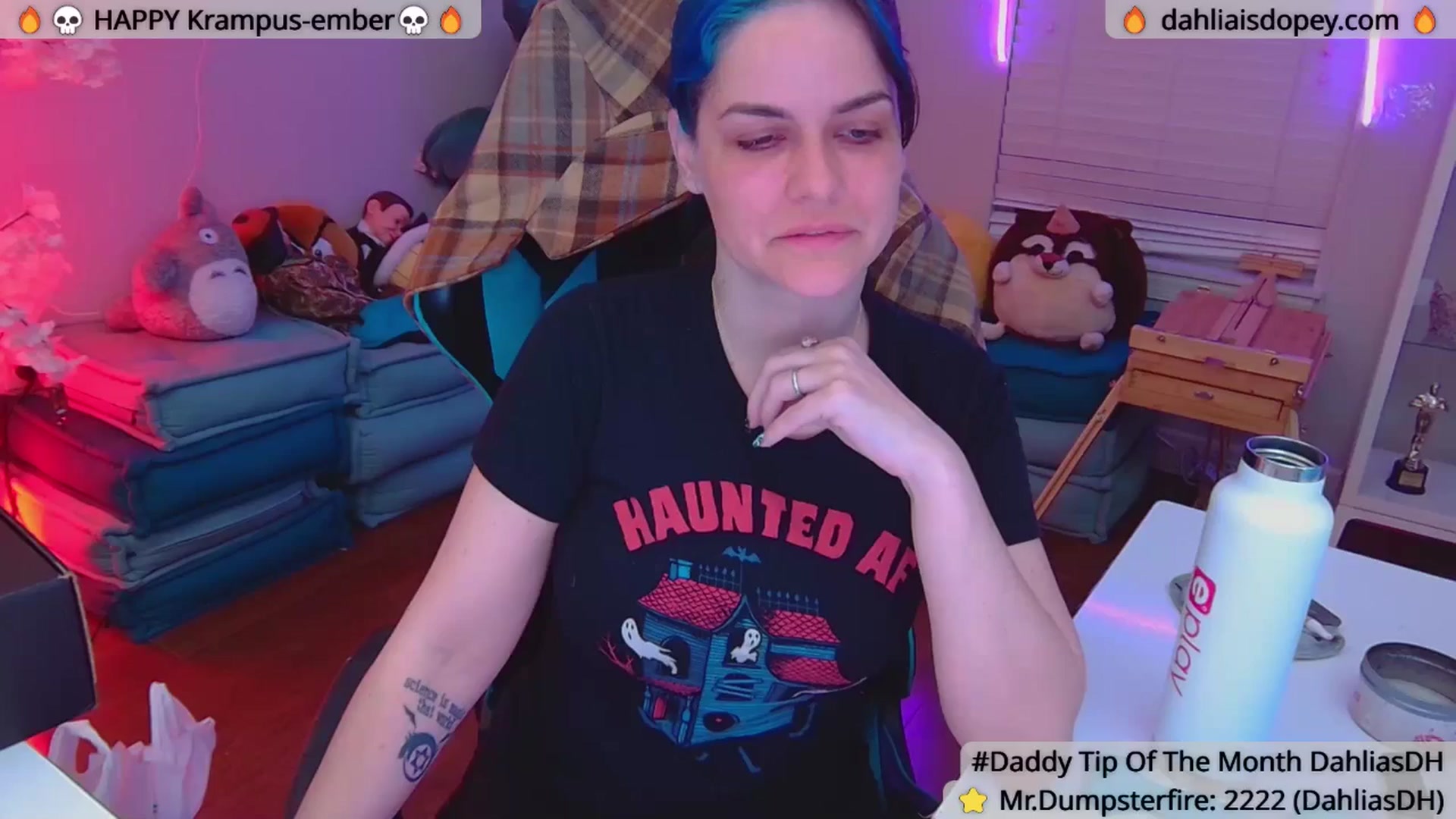 Gallery image thumbnail from DahliaIsDopey's myfreecams stream on, 01/14/2025, 05:46 image 2 of 20