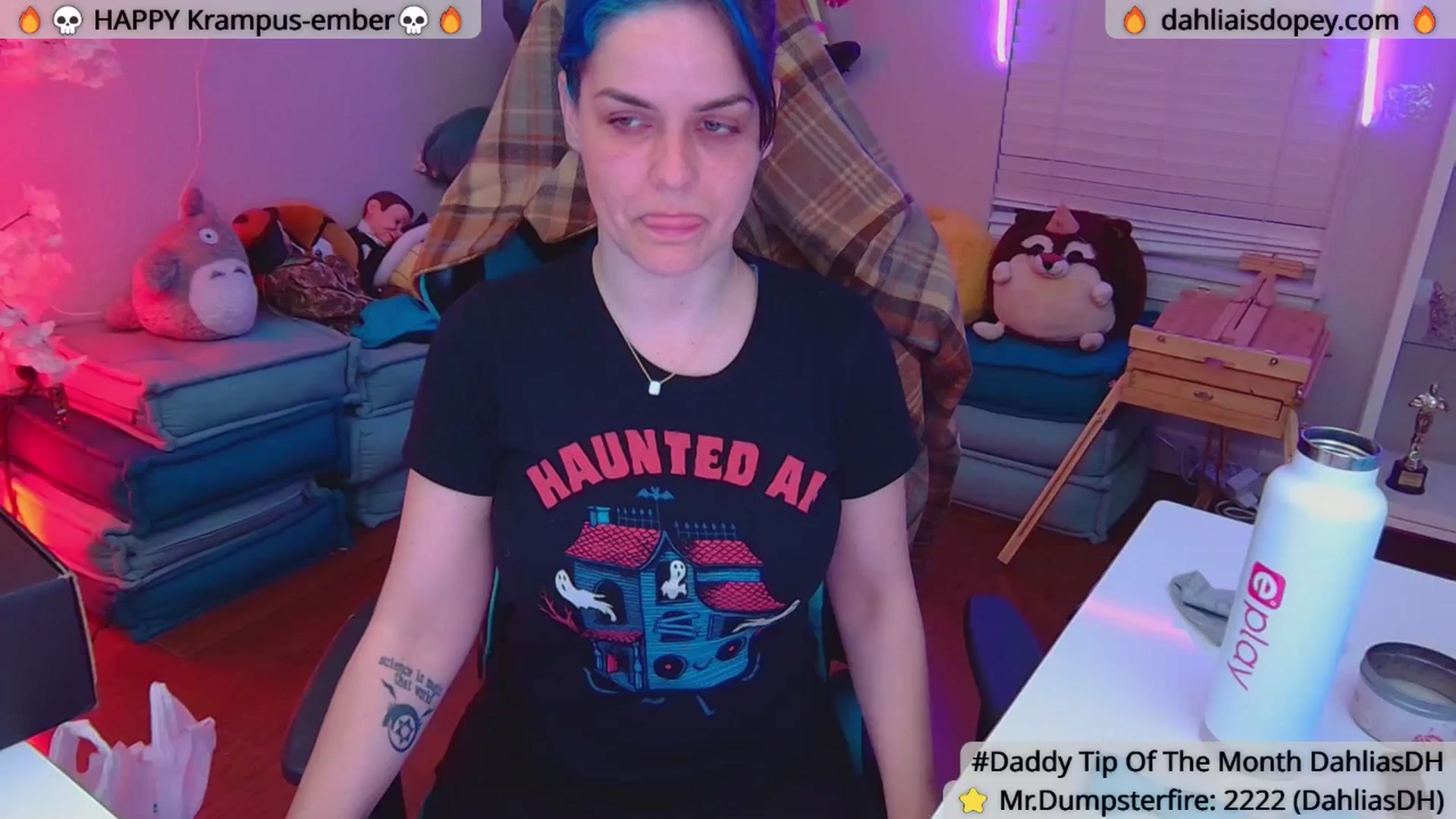 Gallery image thumbnail from DahliaIsDopey's myfreecams stream on, 01/14/2025, 05:46 image 3 of 20