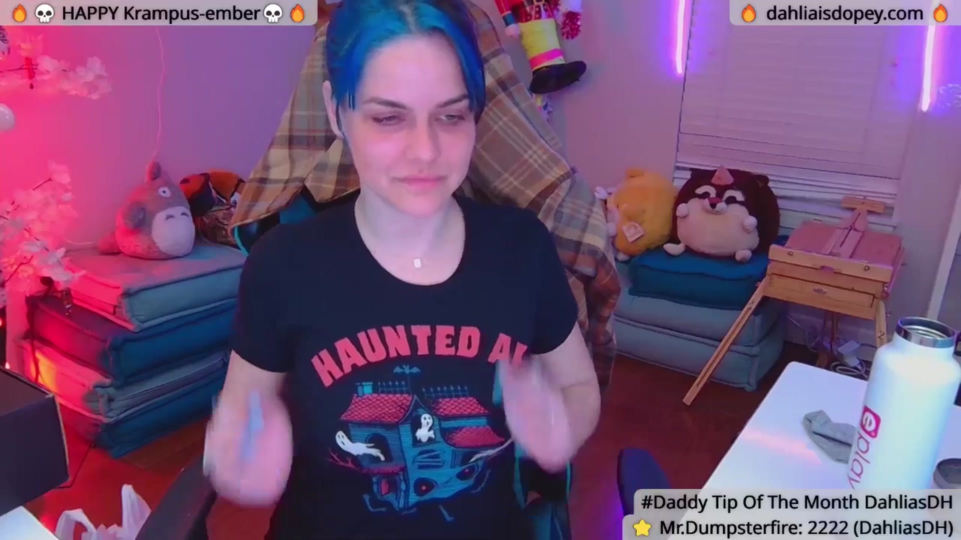 Gallery image thumbnail from DahliaIsDopey's myfreecams stream on, 01/14/2025, 05:46 image 9 of 20